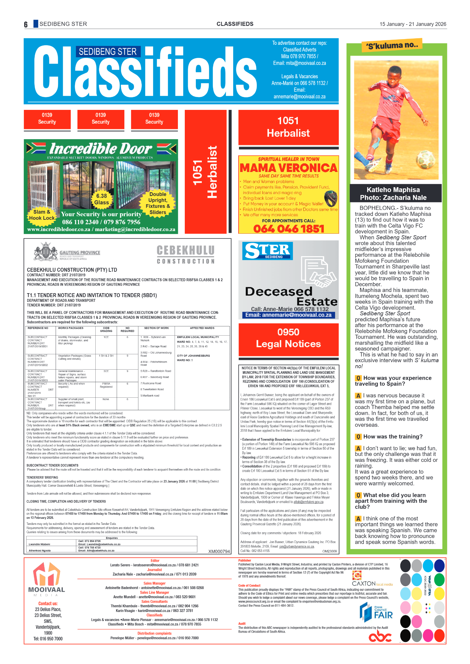 Sedibeng Ster – 15 January 2026 page 6
