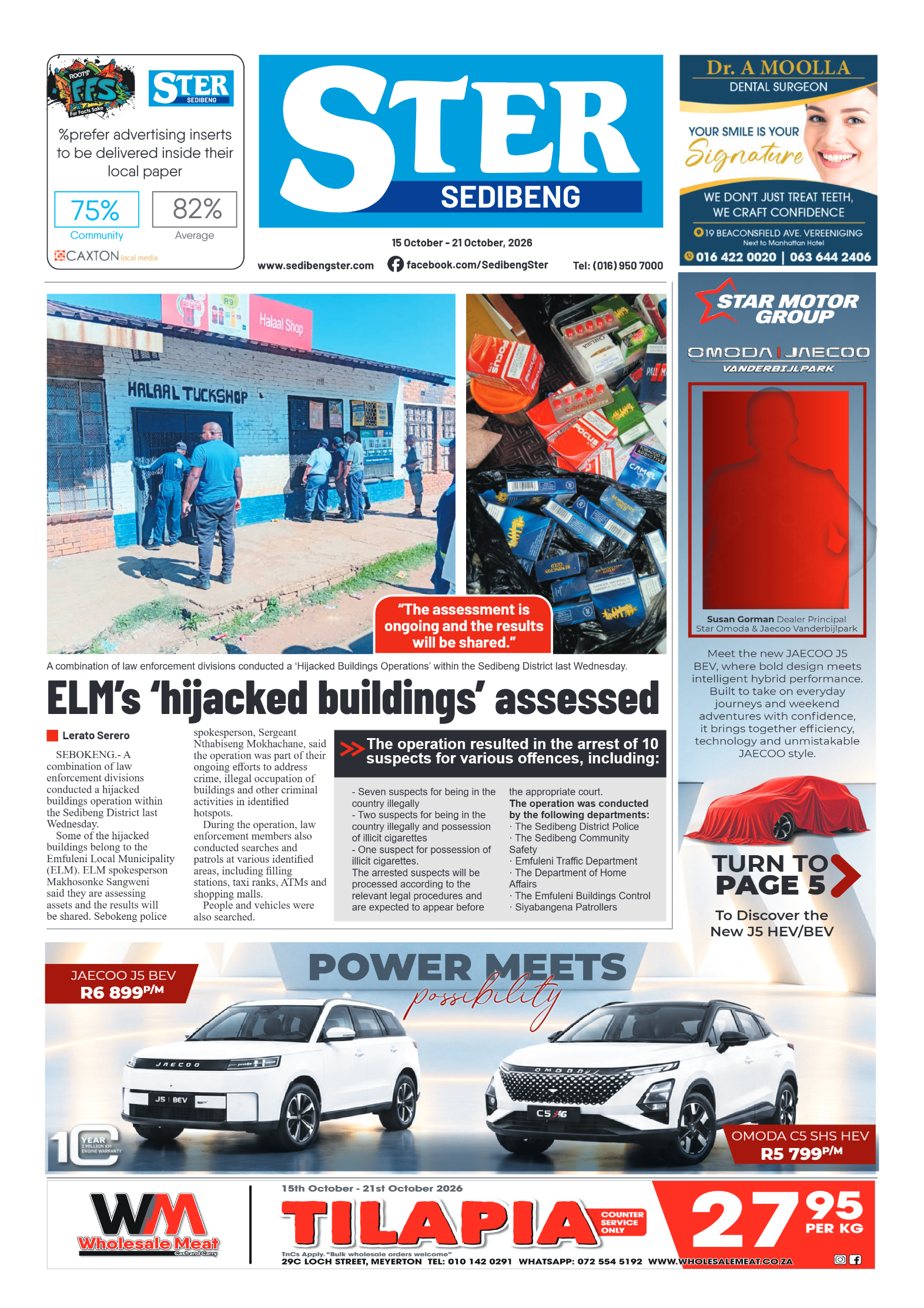Sedibeng Ster – 15 October 2026 page 1