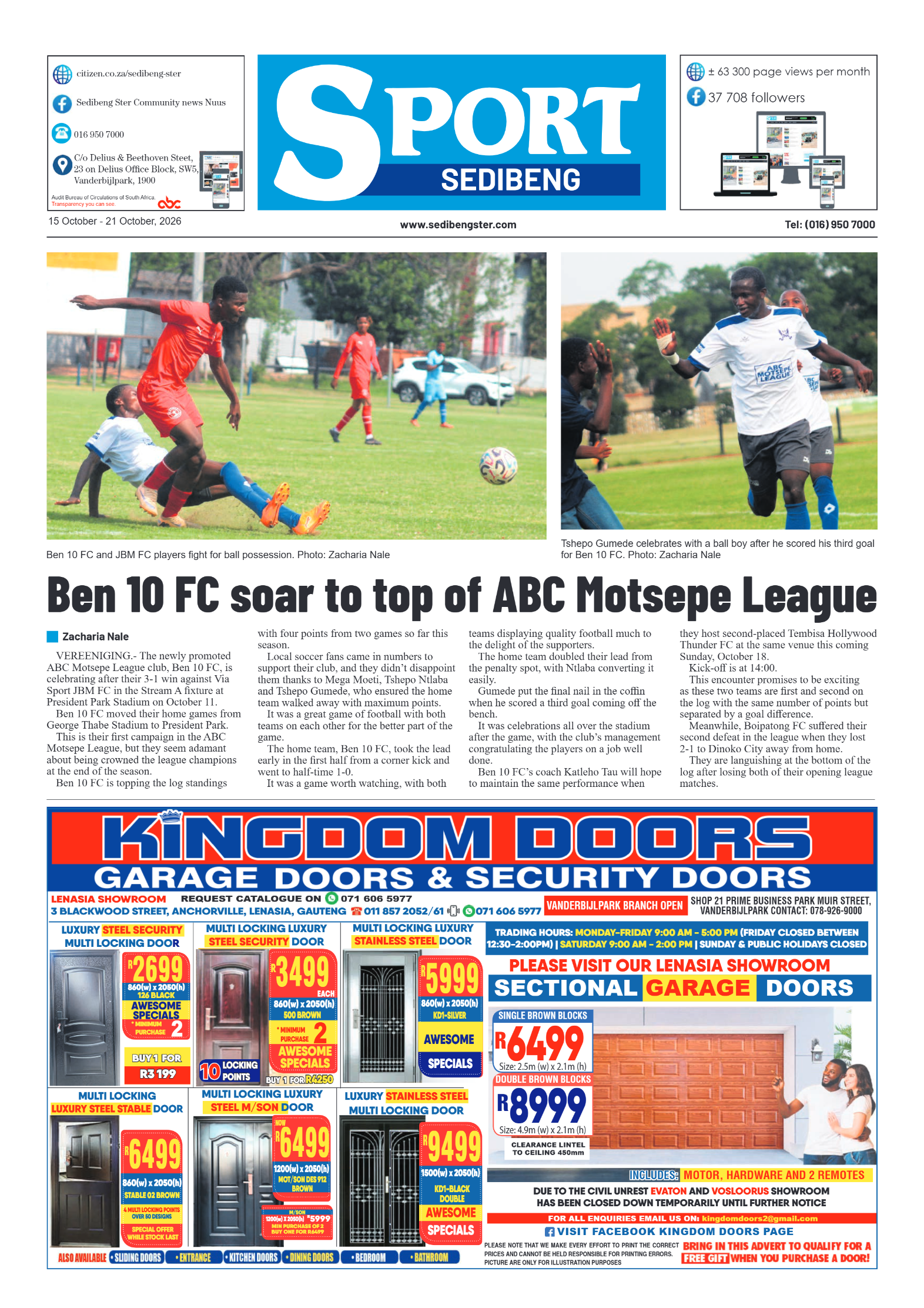 Sedibeng Ster – 15 October 2026 page 12