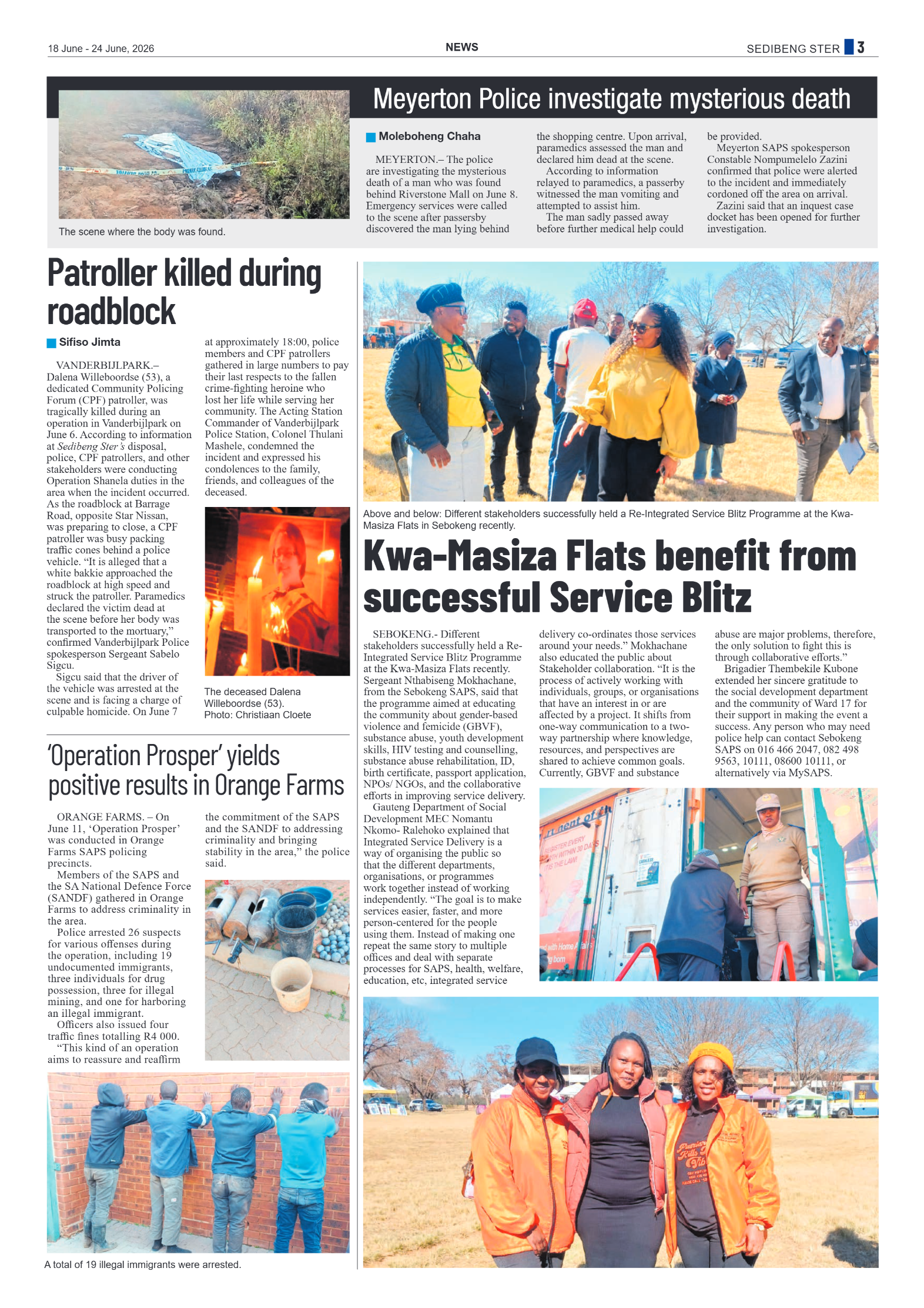 Sedibeng Ster – 18 June 2026 page 3