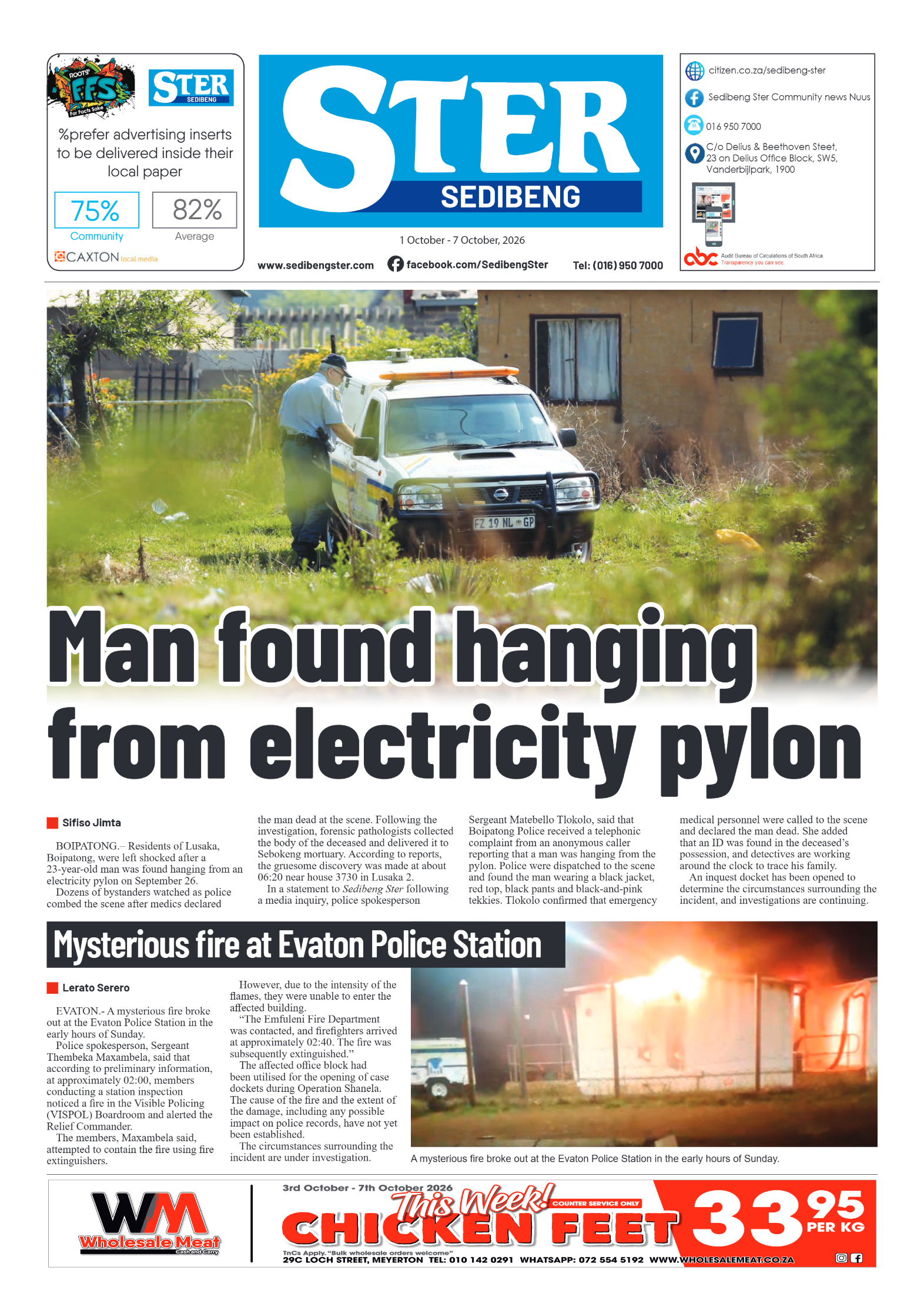 Sedibeng Ster – 1 October 2026 page 1