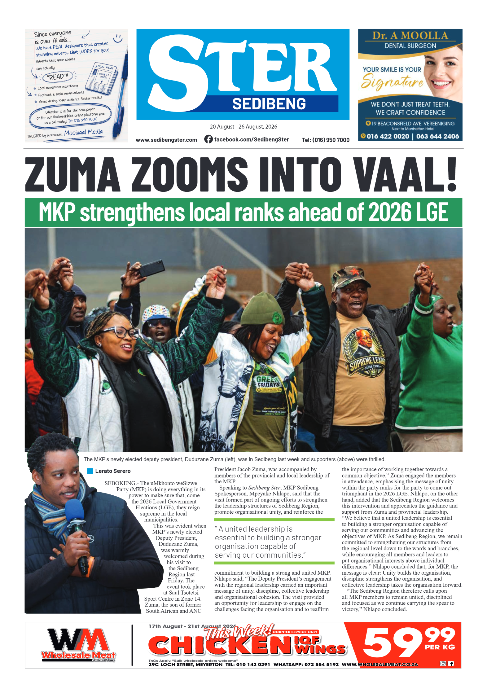 Sedibeng Ster – 20 August 2026 page 1