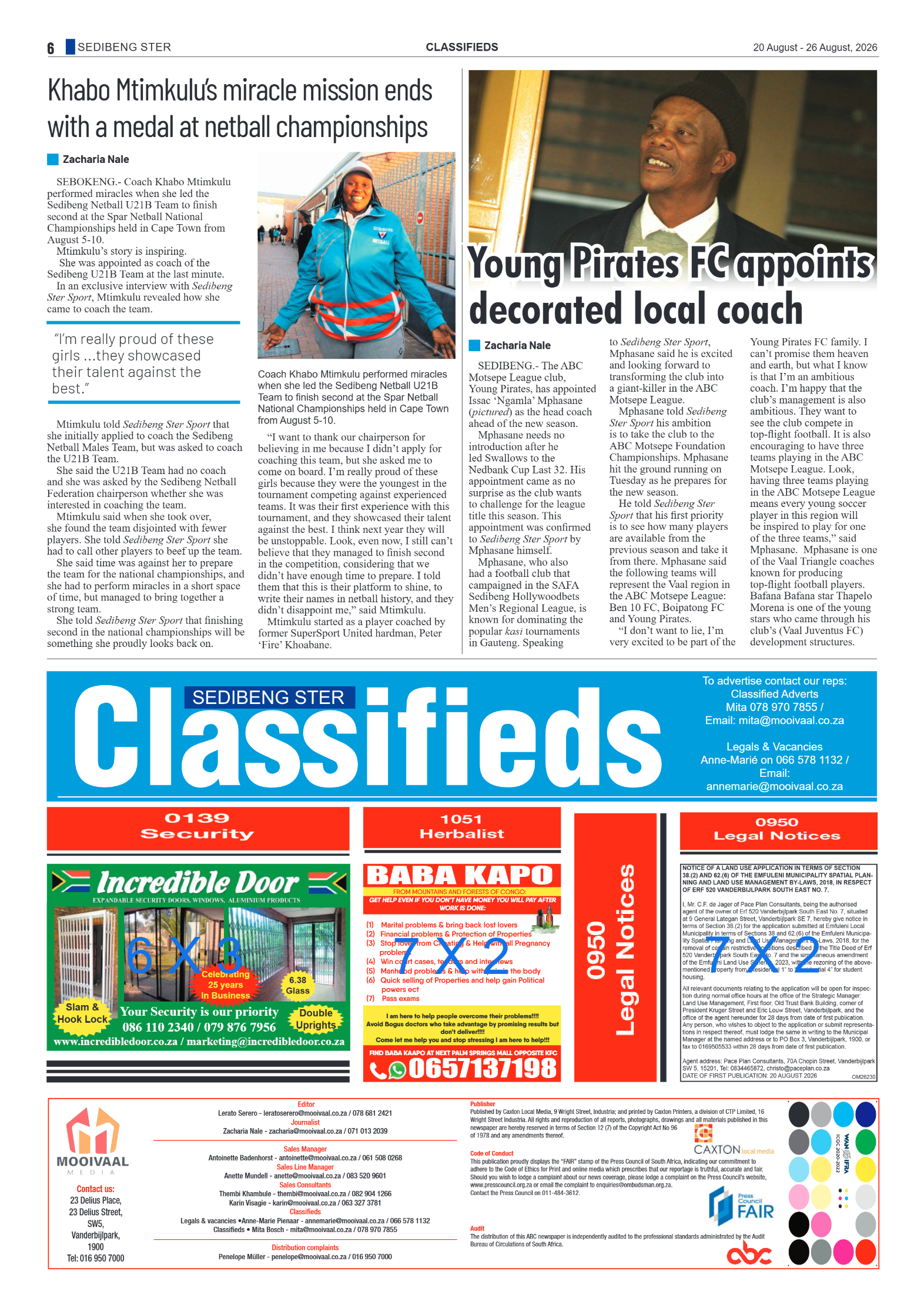 Sedibeng Ster – 20 August 2026 page 6
