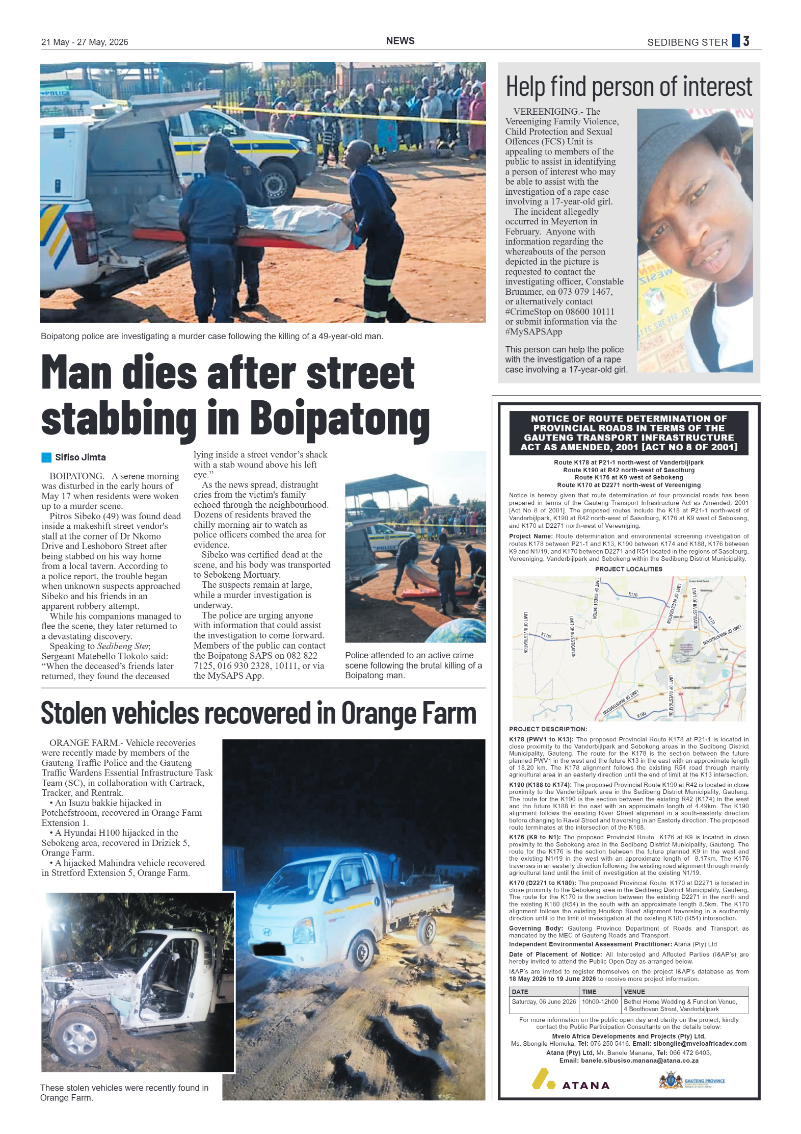 Sedibeng Ster – 21 May 2026 page 3