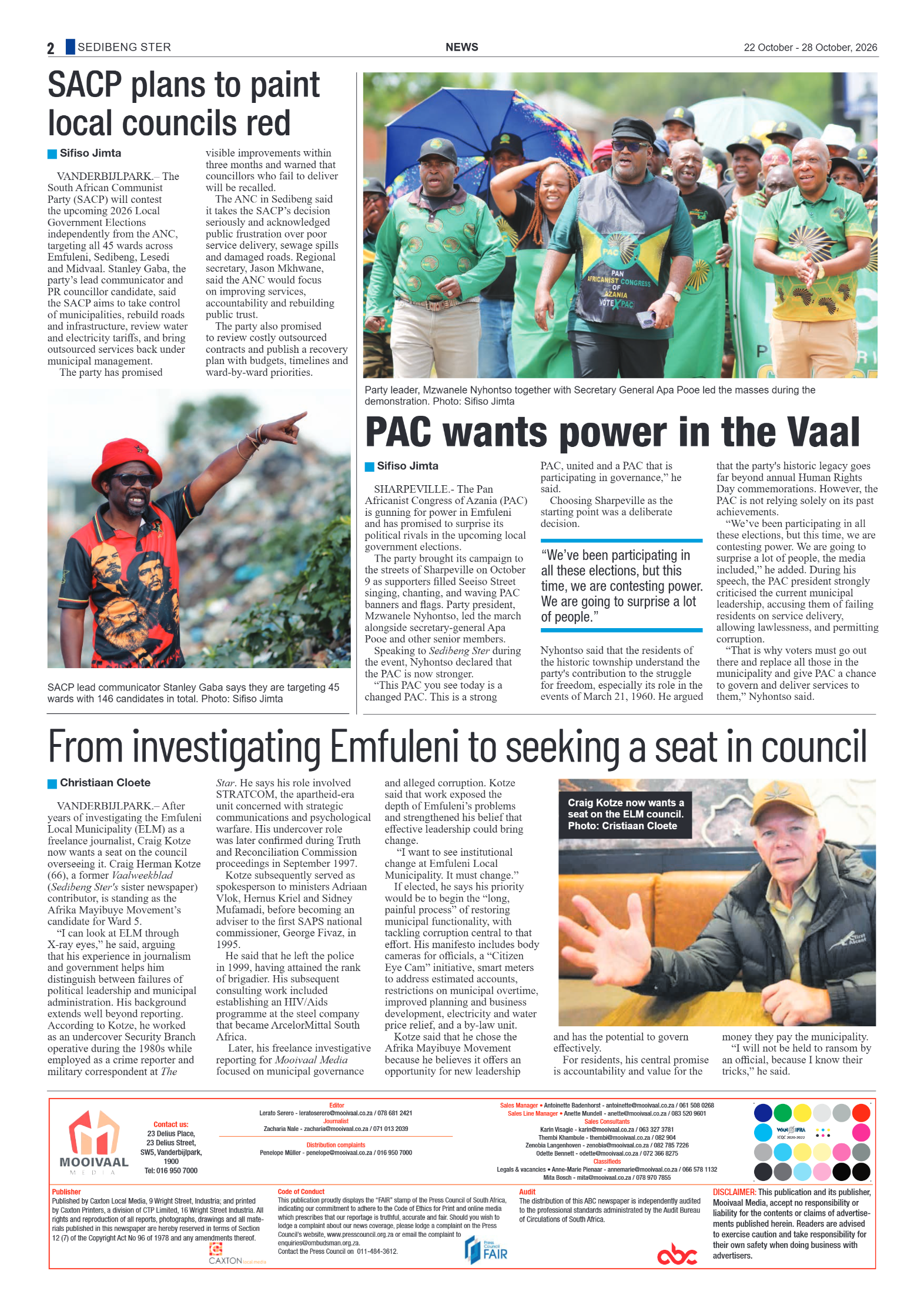 Sedibeng Ster – 22 October 2026 page 2
