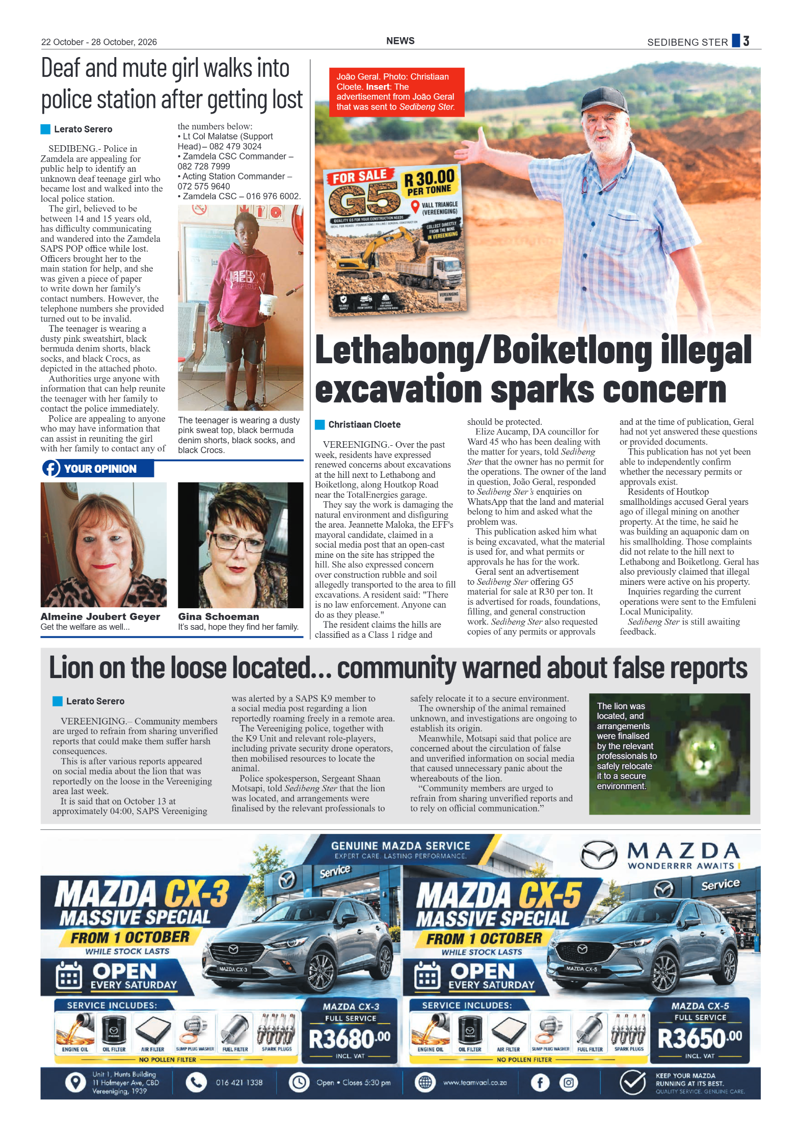 Sedibeng Ster – 22 October 2026 page 3