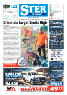 Sedibeng Ster – 22 October 2026