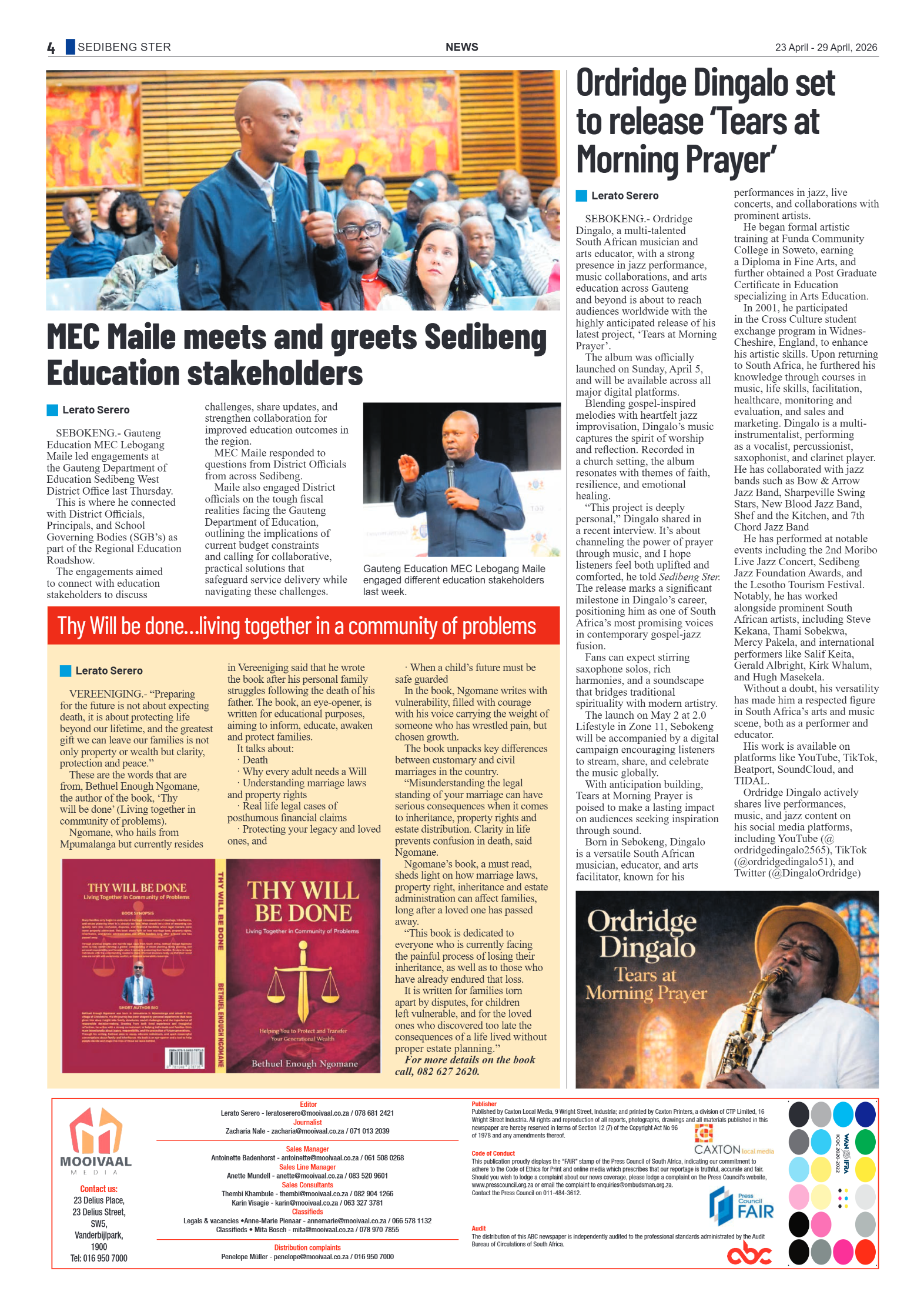 Sedibeng Ster – 23 April 2026 page 4