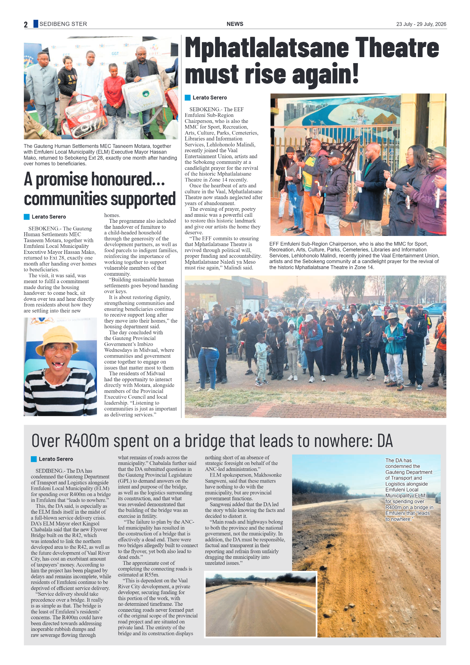 Sedibeng Ster – 23 July 2026 page 2
