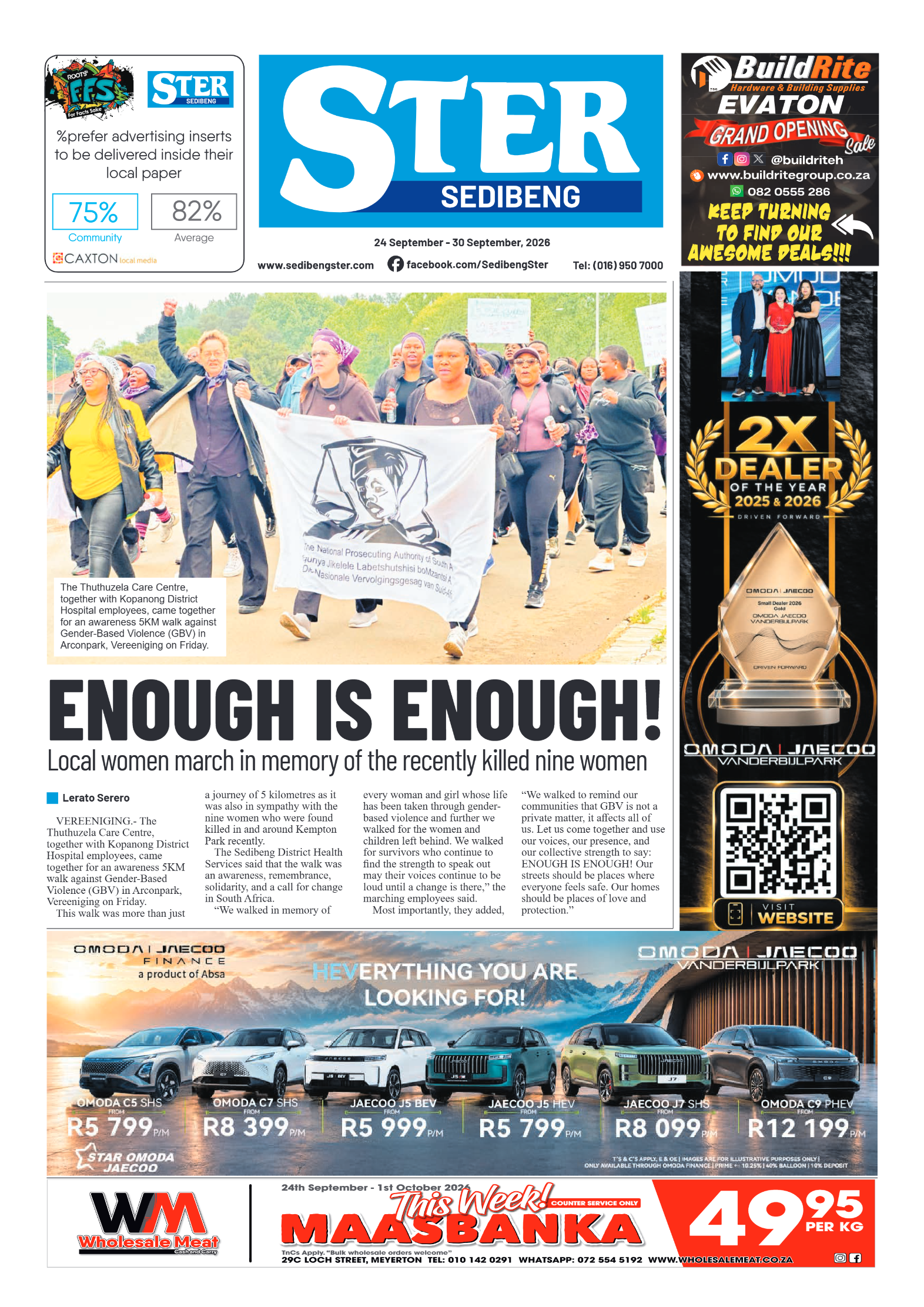 Sedibeng Ster – 24 September 2026 page 1