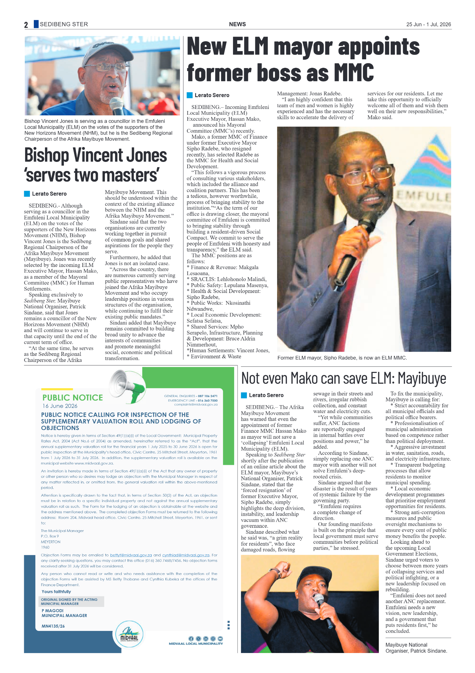 Sedibeng Ster – 25 June 2026 page 2