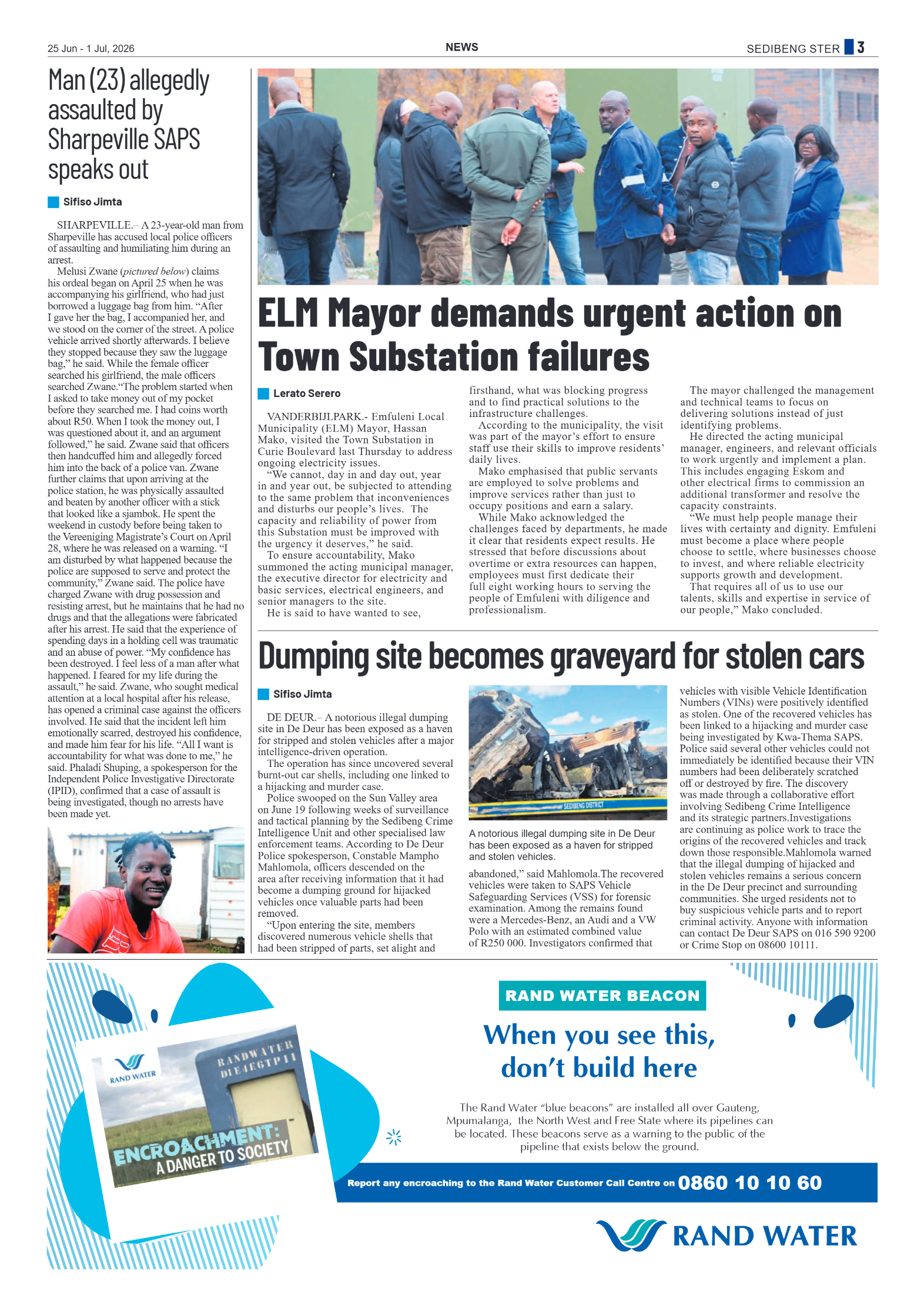 Sedibeng Ster – 25 June 2026 page 3