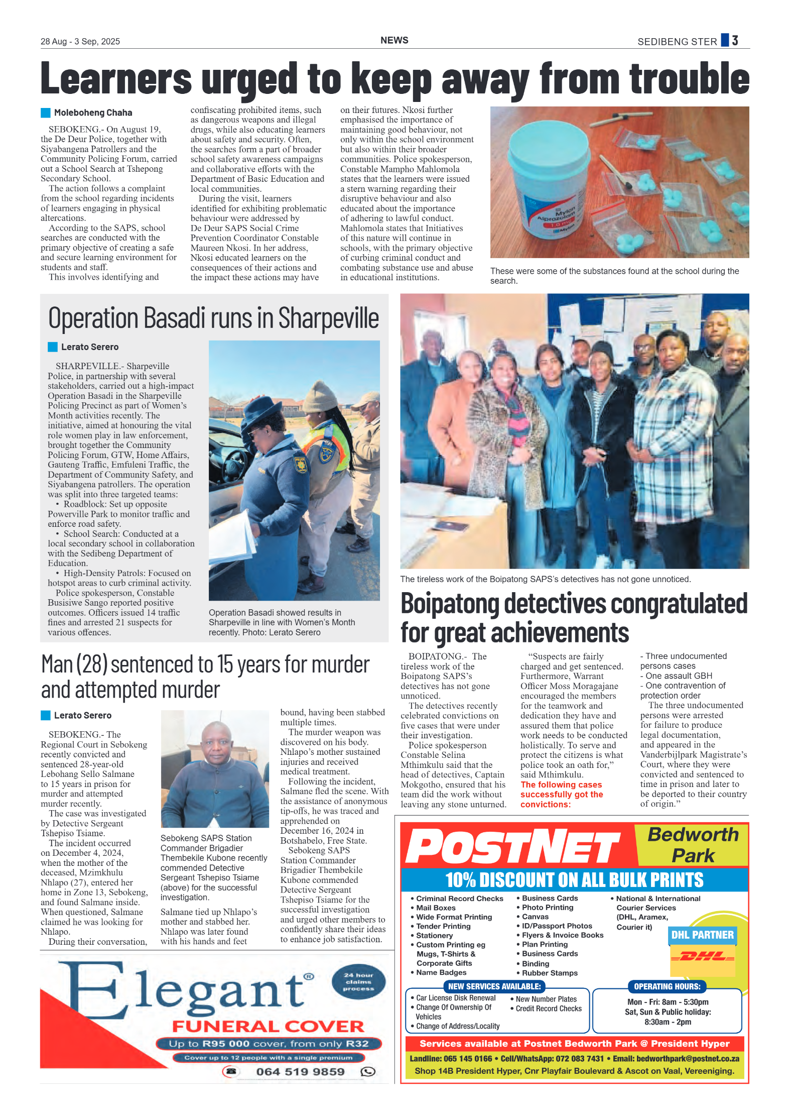 Sedibeng Ster 28 Aug – 3 Sep, 2025 page 3