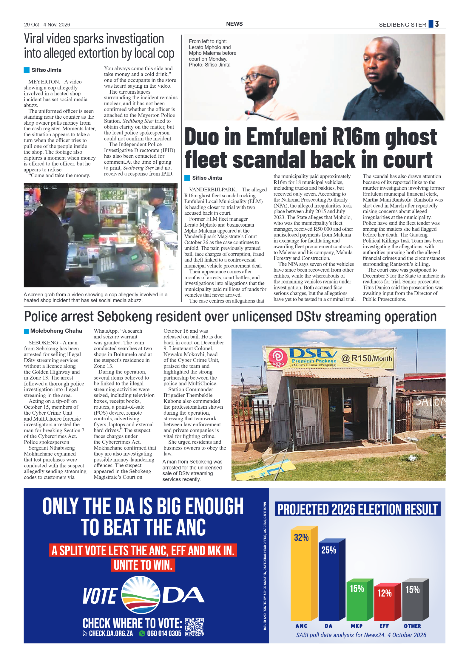 Sedibeng Ster – 29 October 2026 page 3