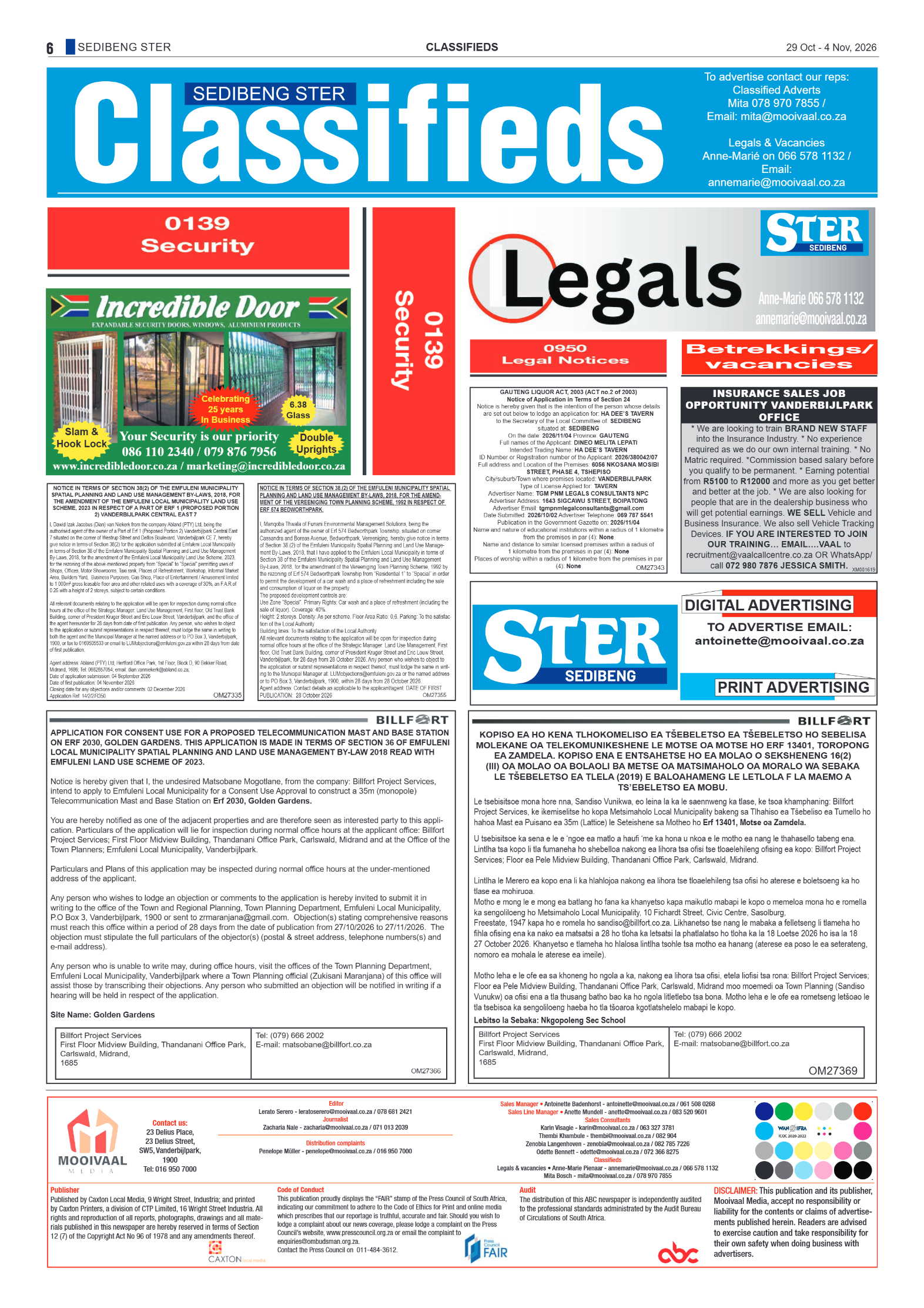 Sedibeng Ster – 29 October 2026 page 6