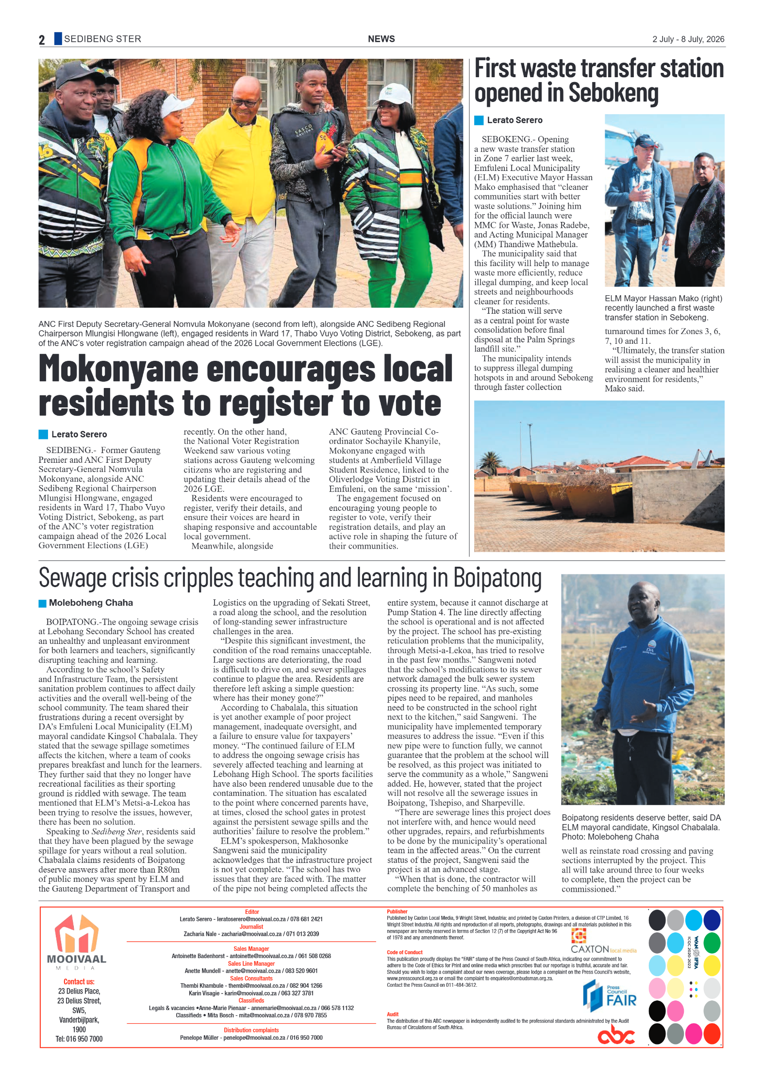 Sedibeng Ster – 2 July 2026 page 2
