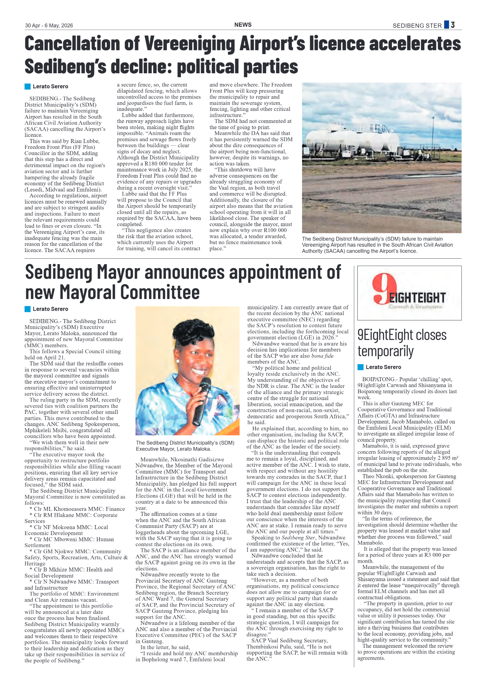 Sedibeng Ster – 30 April 2026 page 3