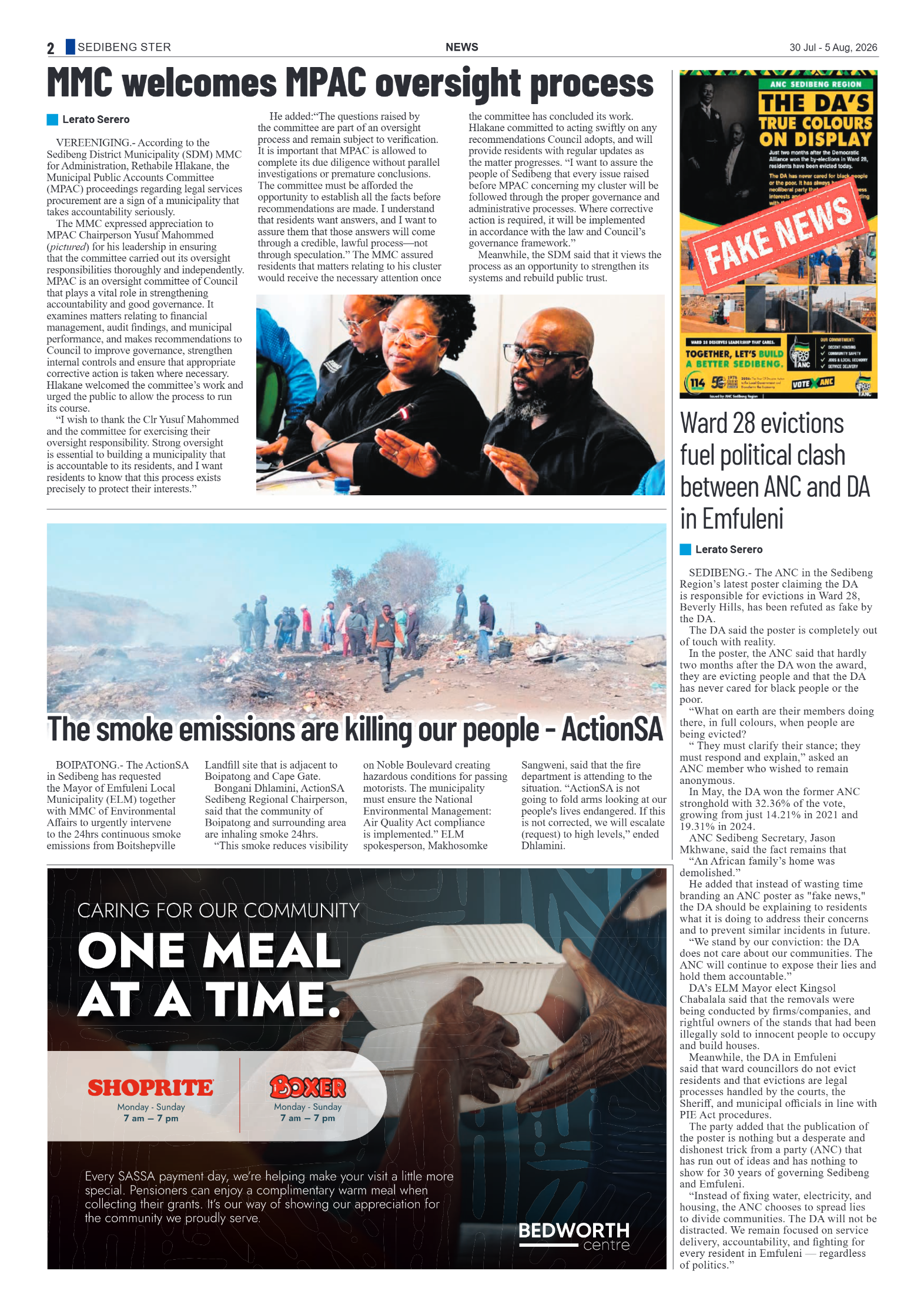 Sedibeng Ster – 30 July 2026 page 2