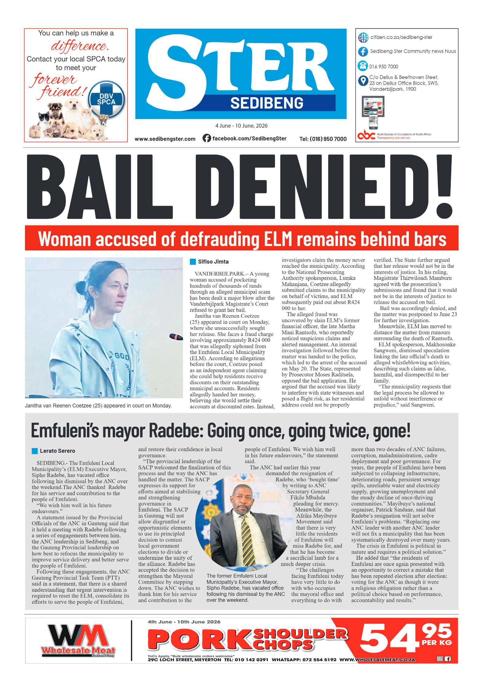 Sedibeng Ster – 4 June 2026 page 1