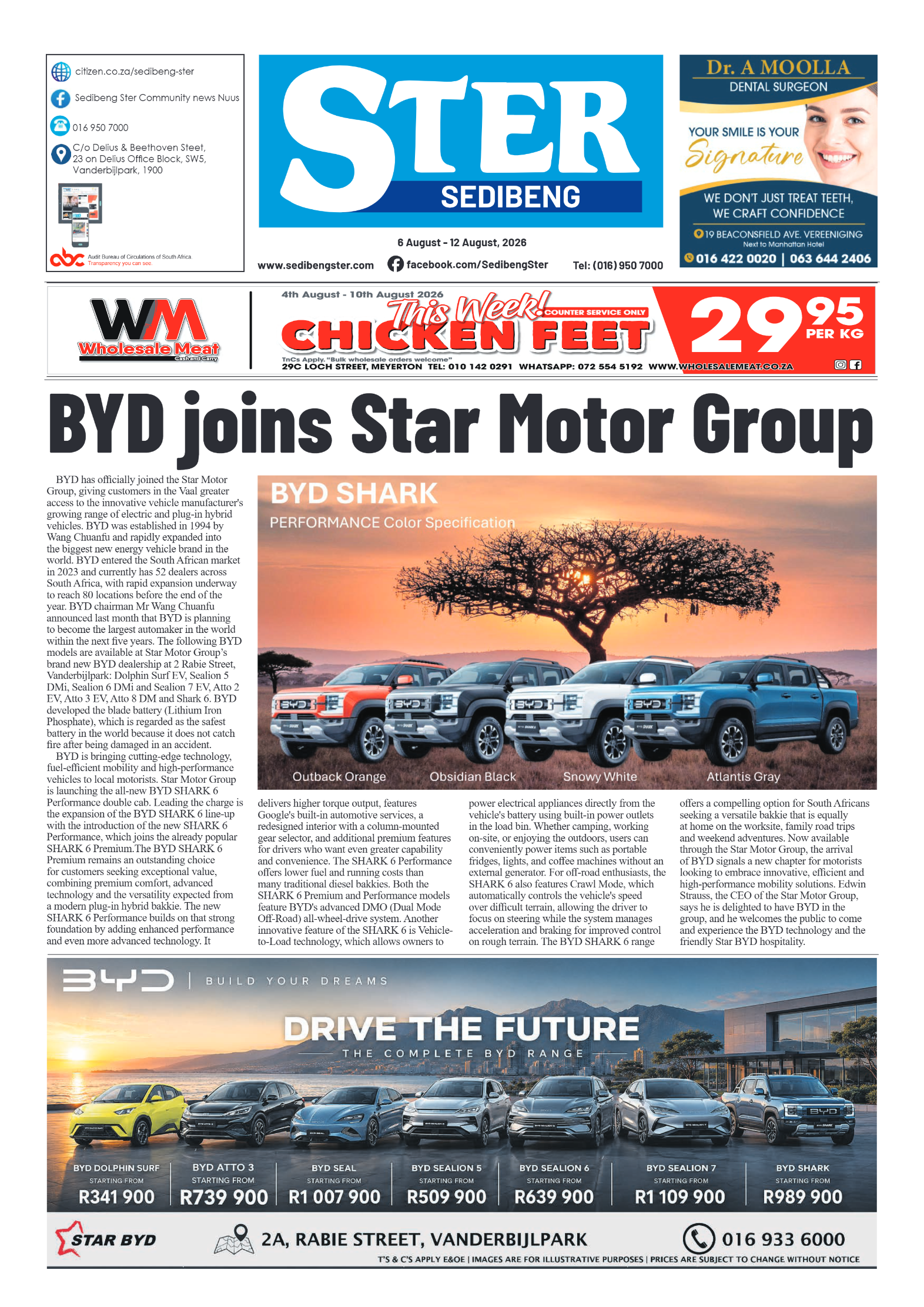 Sedibeng Ster – 6 August 2026 page 1