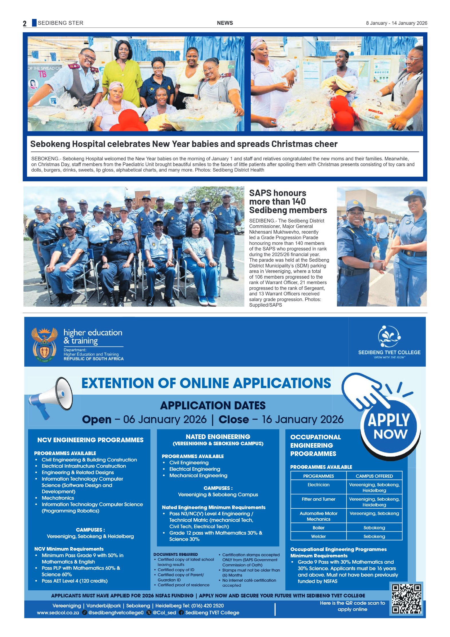 Sedibeng Ster – 8 January 2026 page 2