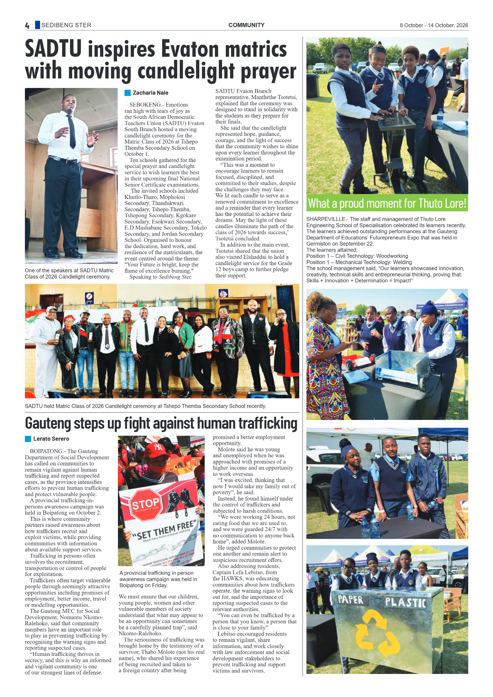 Sedibeng Ster – 8 October 2026 page 4