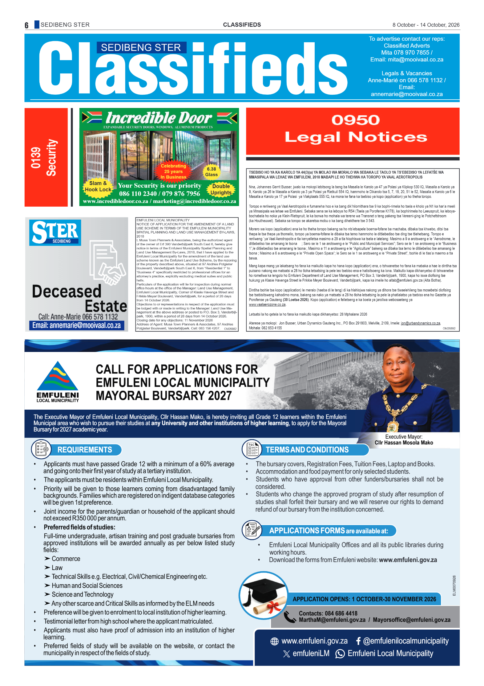 Sedibeng Ster – 8 October 2026 page 6