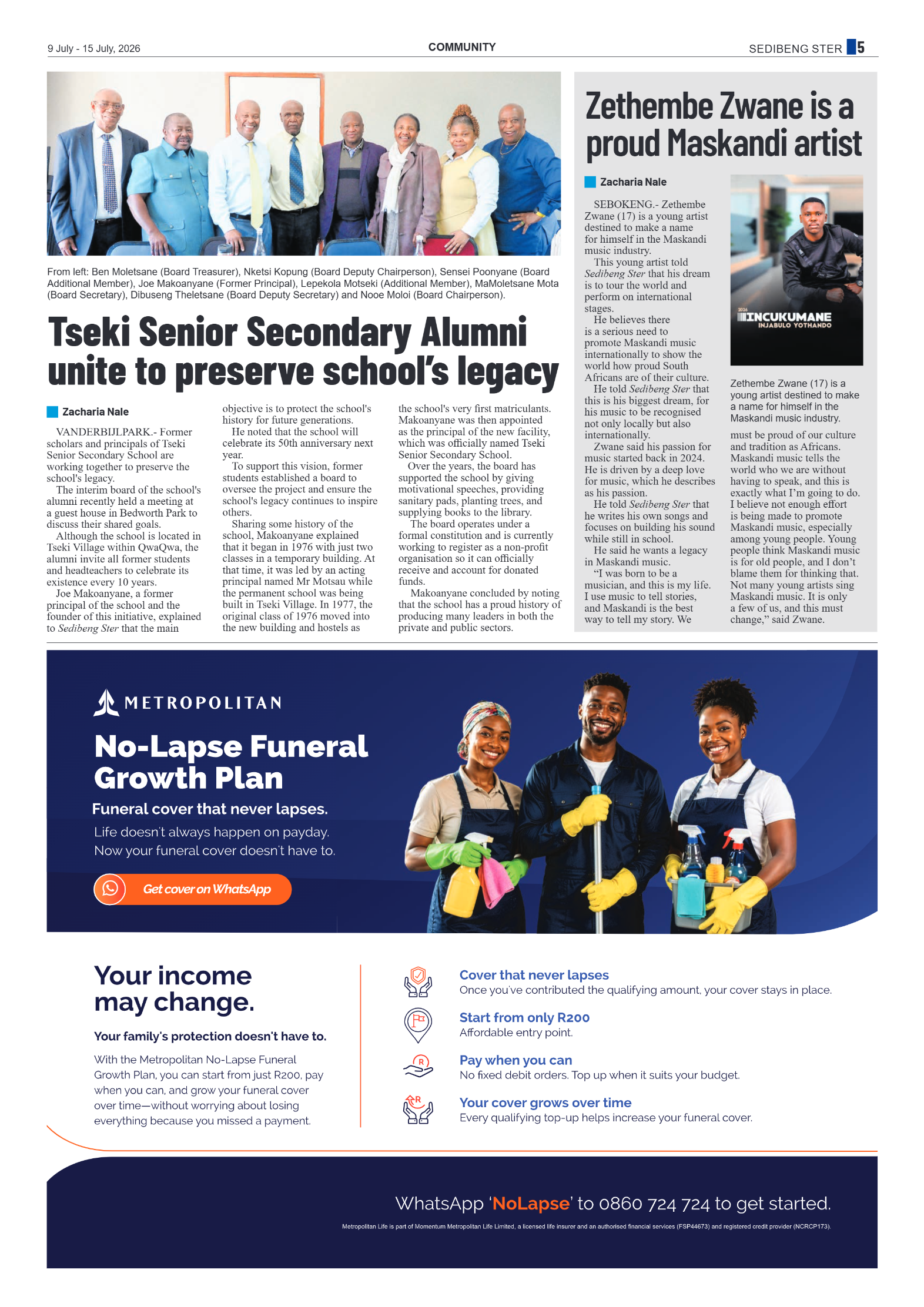 Sedibeng Ster – 9 July 2026 page 5