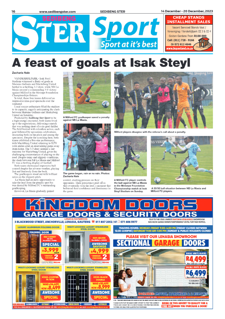 Sedibeng ster 14 December – 20 December, 2023 page 16
