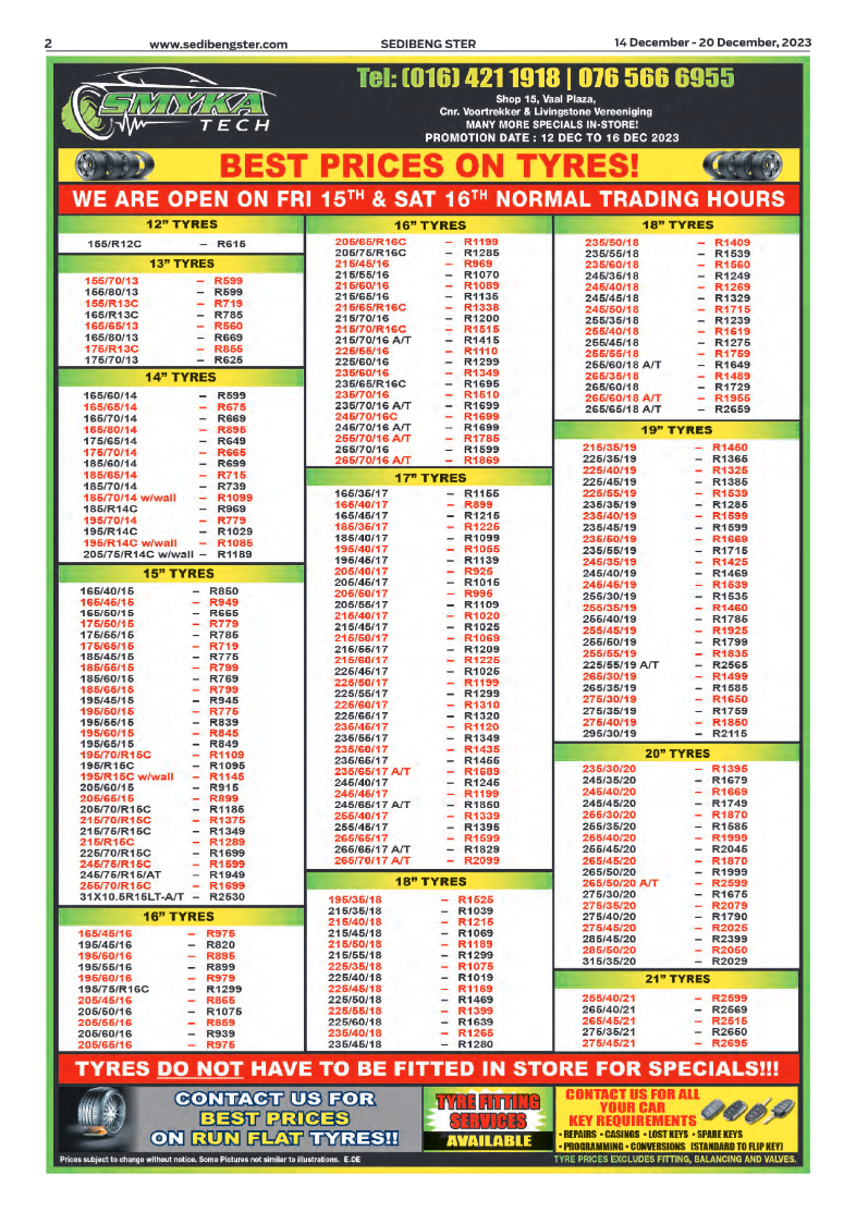 Sedibeng ster 14 December – 20 December, 2023 page 2