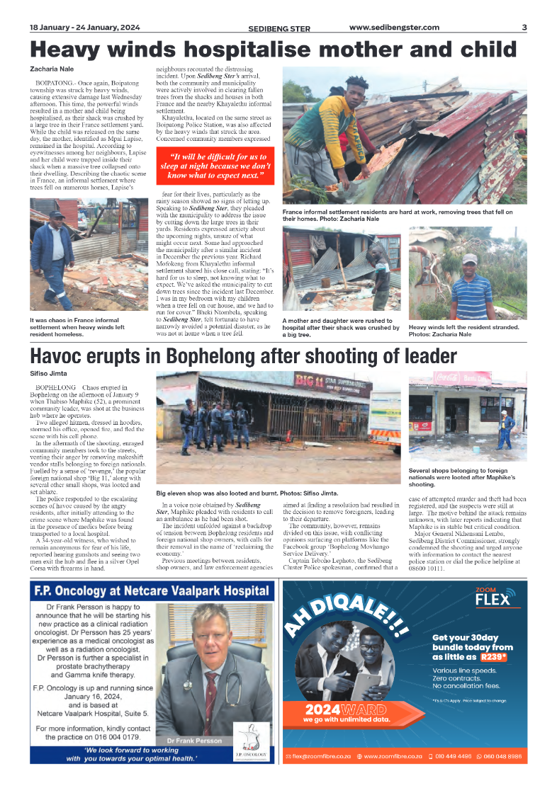 Sedibeng ster 18 January – 24 January, 2024 page 3