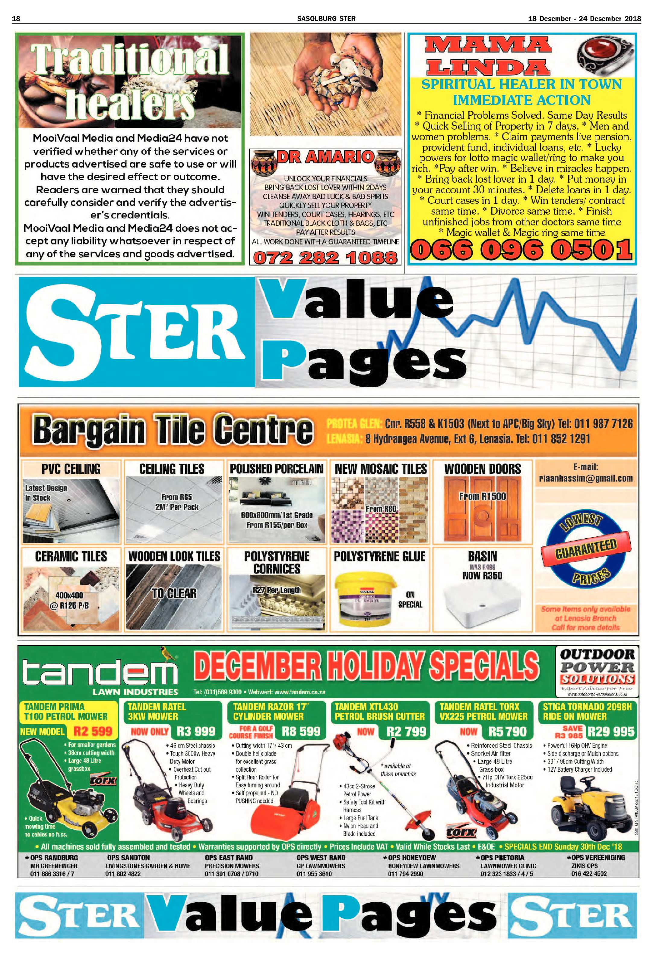 Sasolburg Ster 18 – 24 Desember 2018 page 6