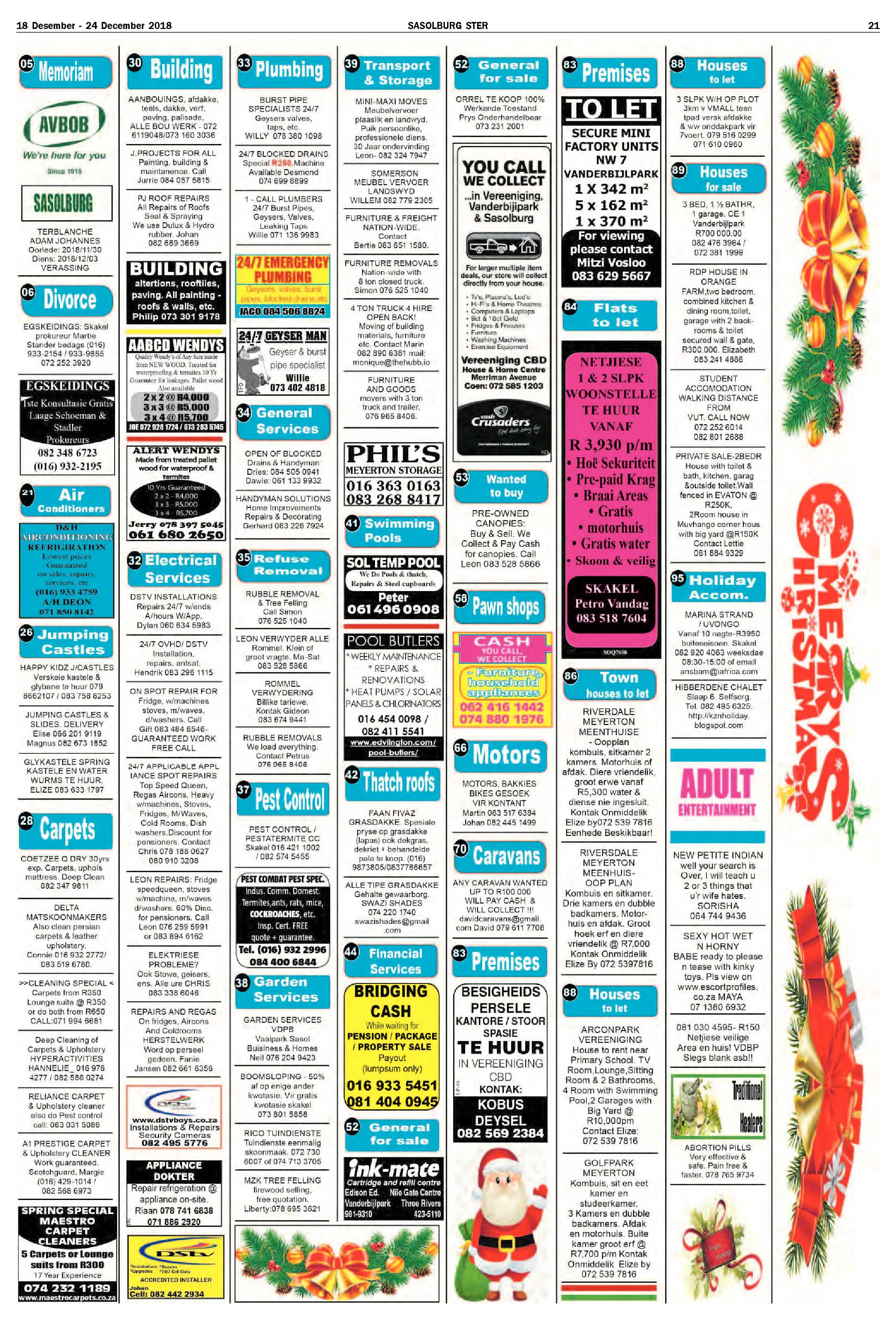Sasolburg Ster 18 – 24 Desember 2018 page 9