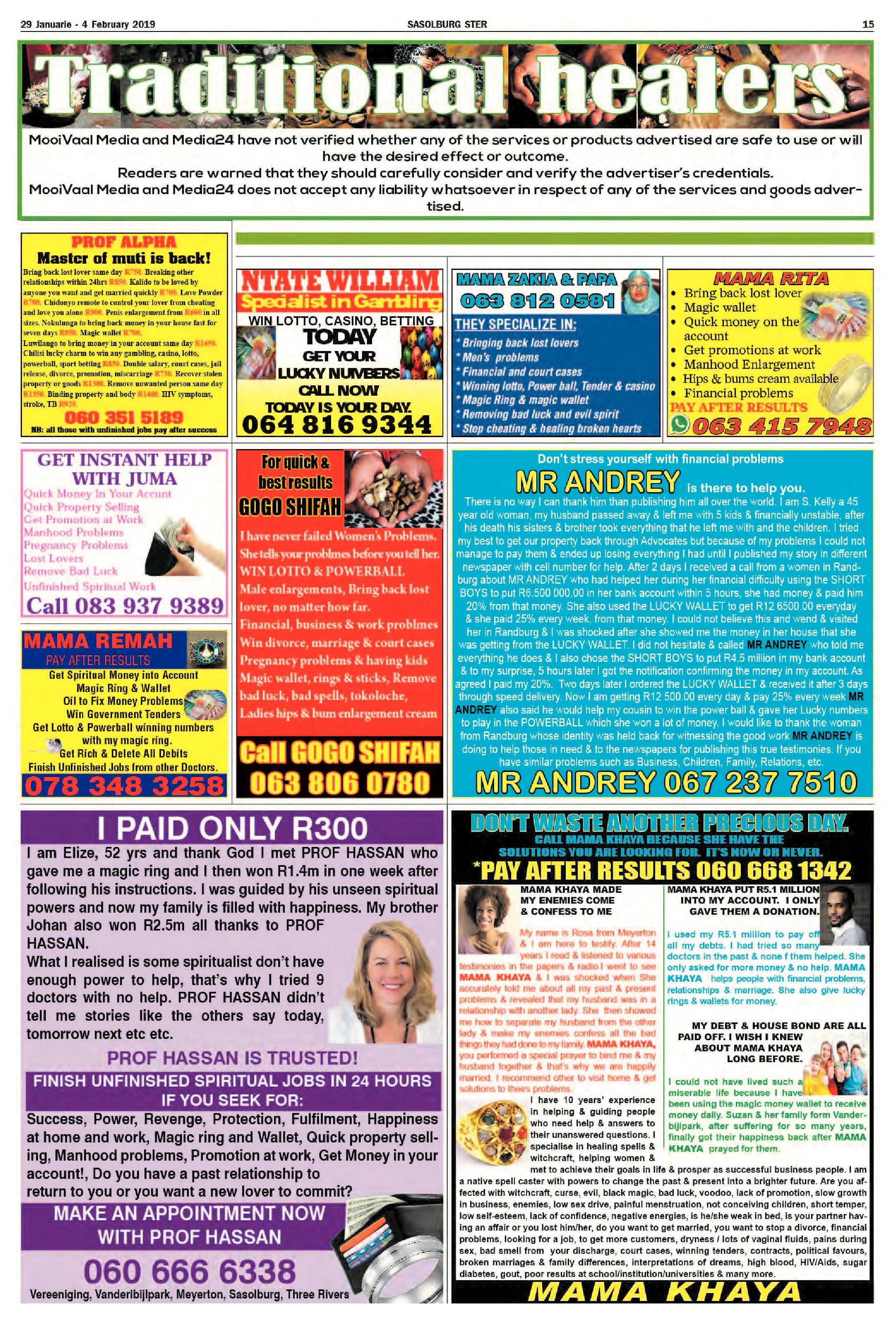 Sasolburg Ster 29 Januarie – 4 Februarie 2019 page 15