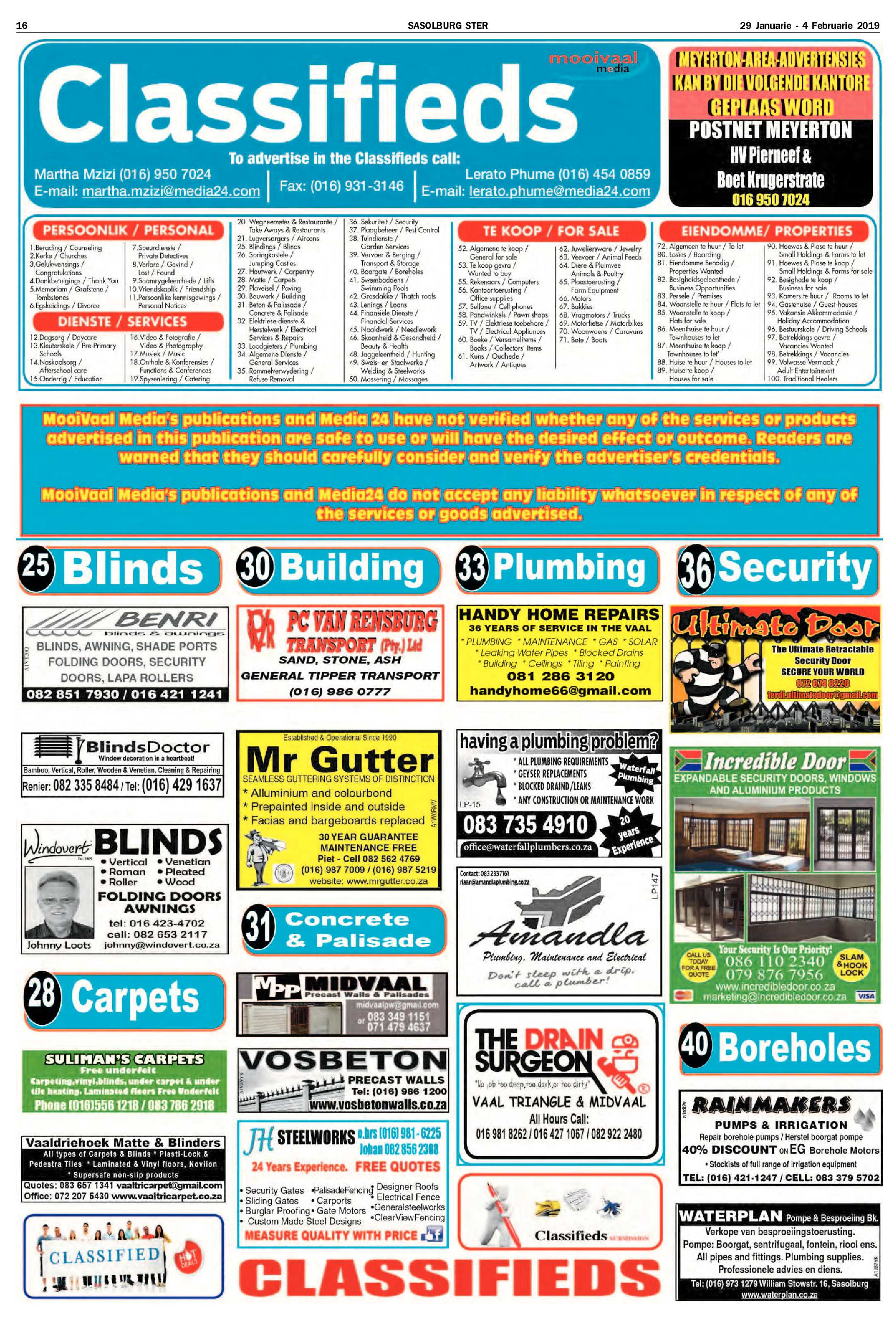 Sasolburg Ster 29 Januarie – 4 Februarie 2019 page 16