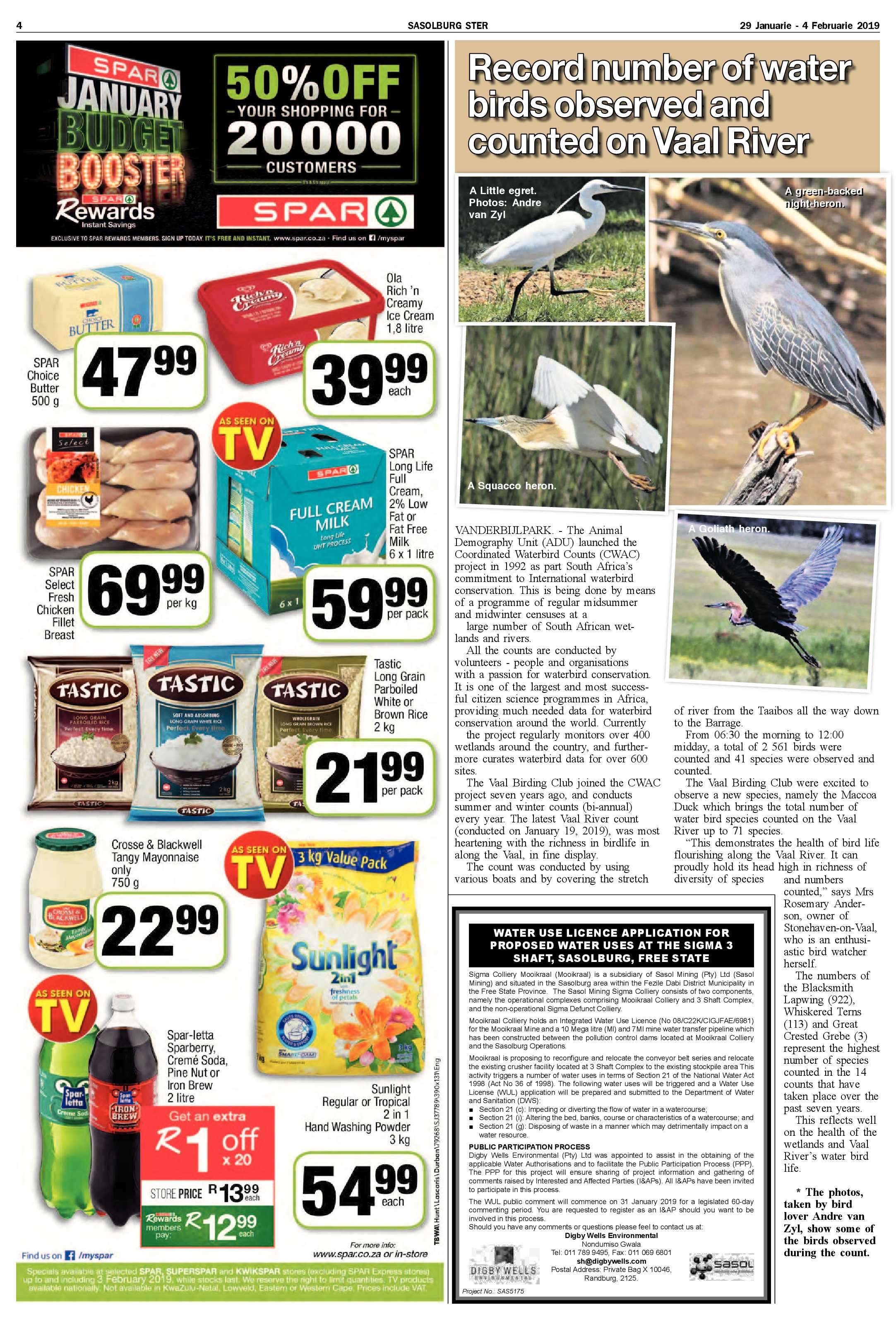 Sasolburg Ster 29 Januarie – 4 Februarie 2019 page 4
