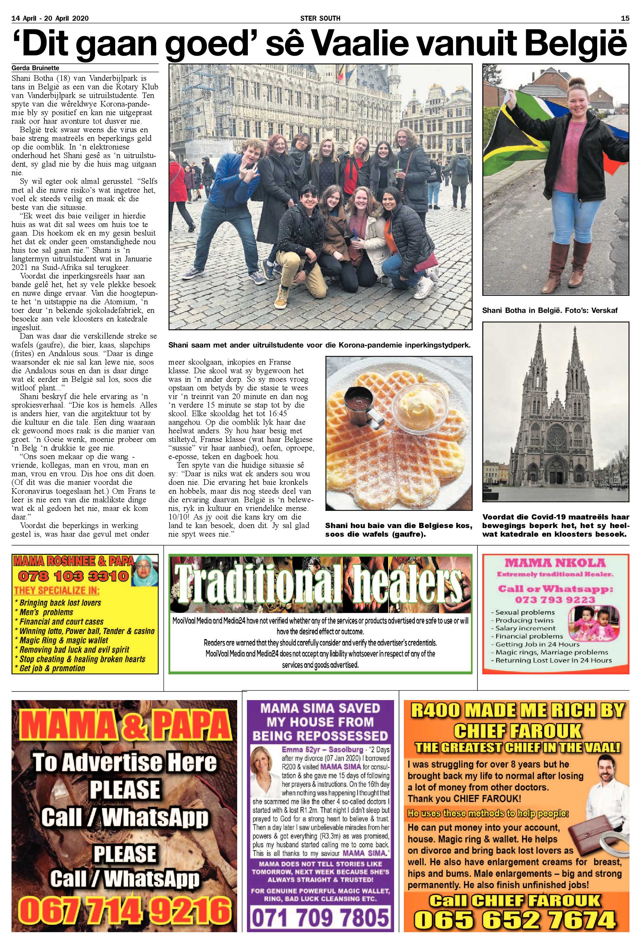 Ster Lockdown Edition 14 April page 15