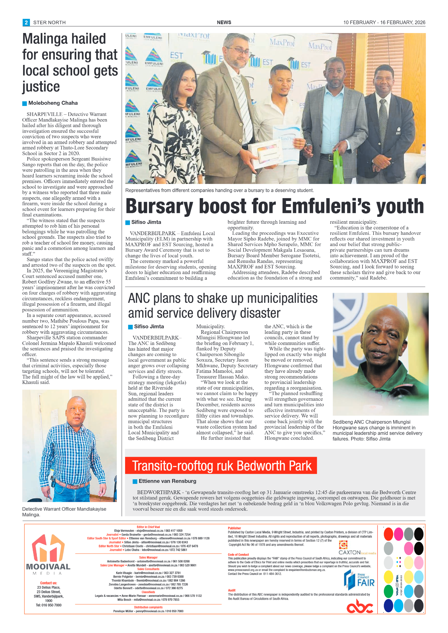 Ster Noord – 10 Februarie 2026 page 2