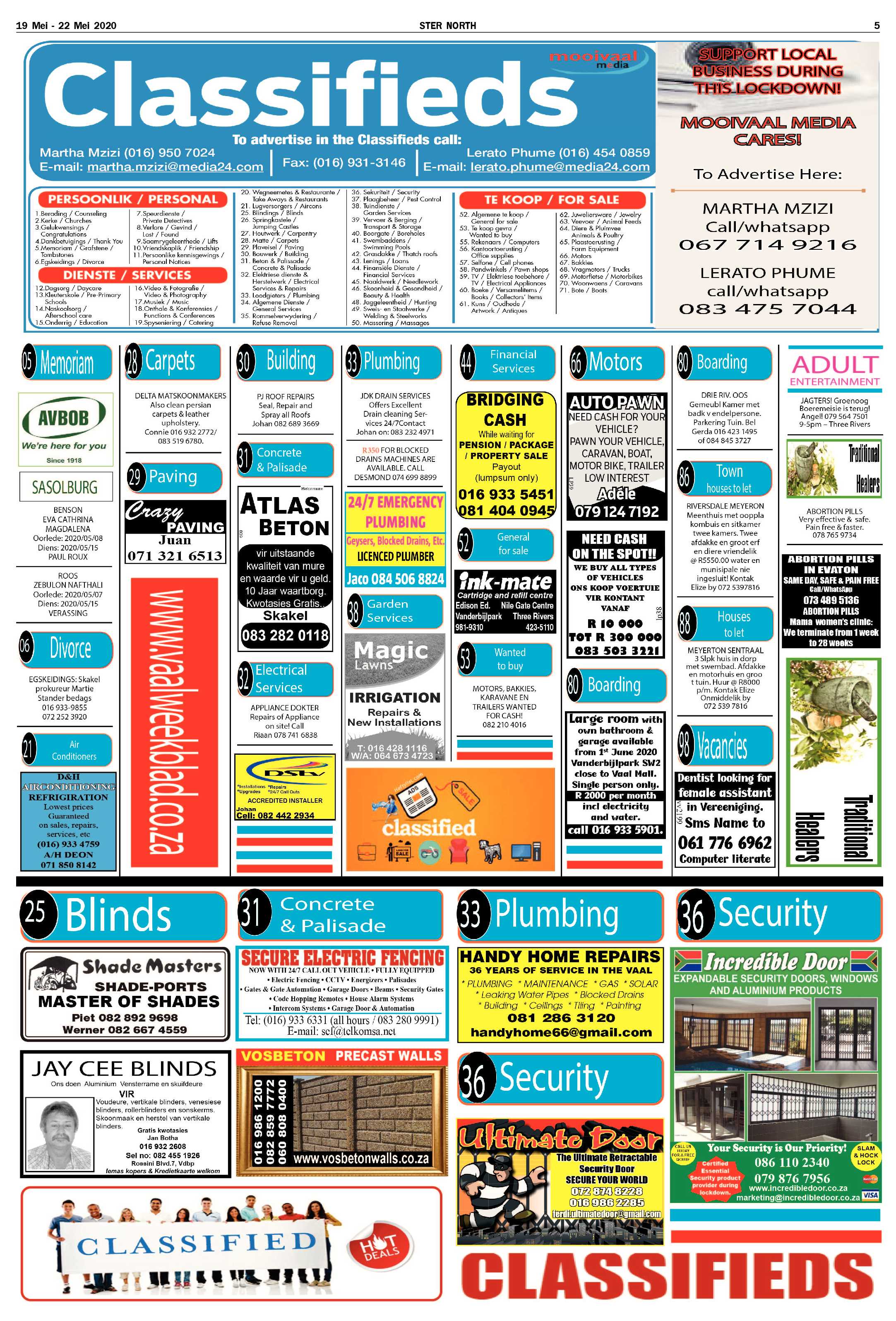 Ster North 19 – 22 May page 5