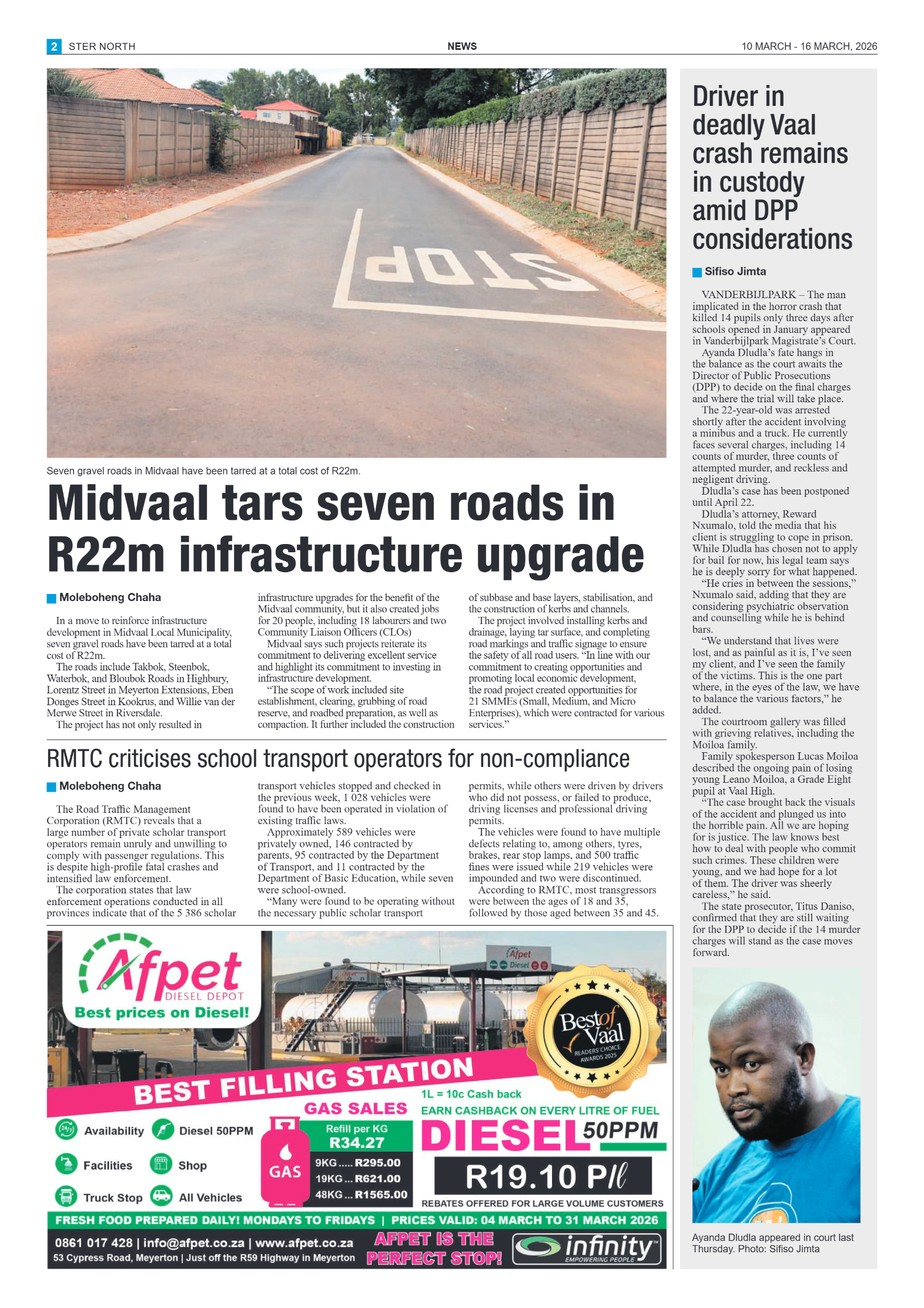 Ster North – 10 March page 2