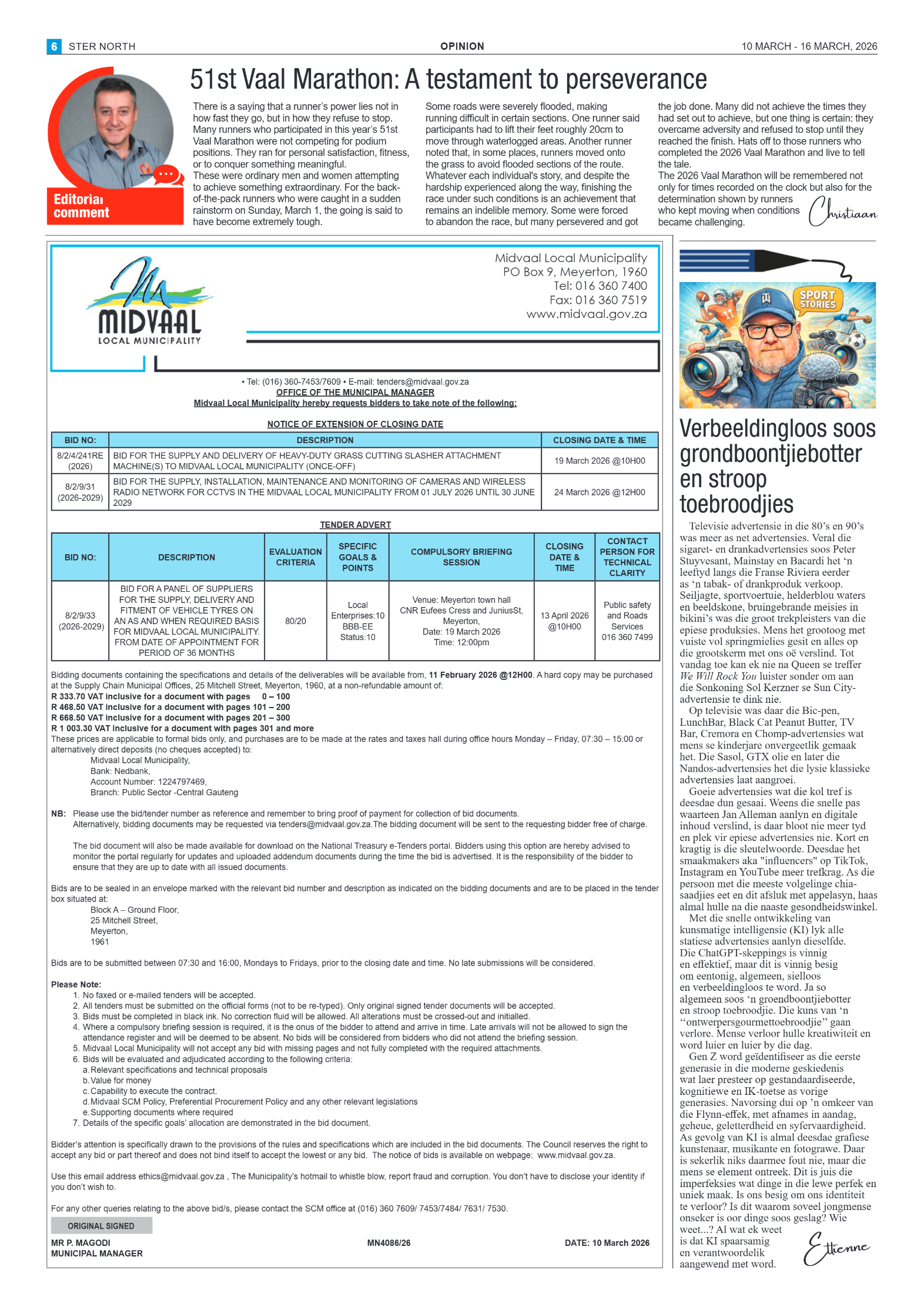Ster North – 10 March page 6