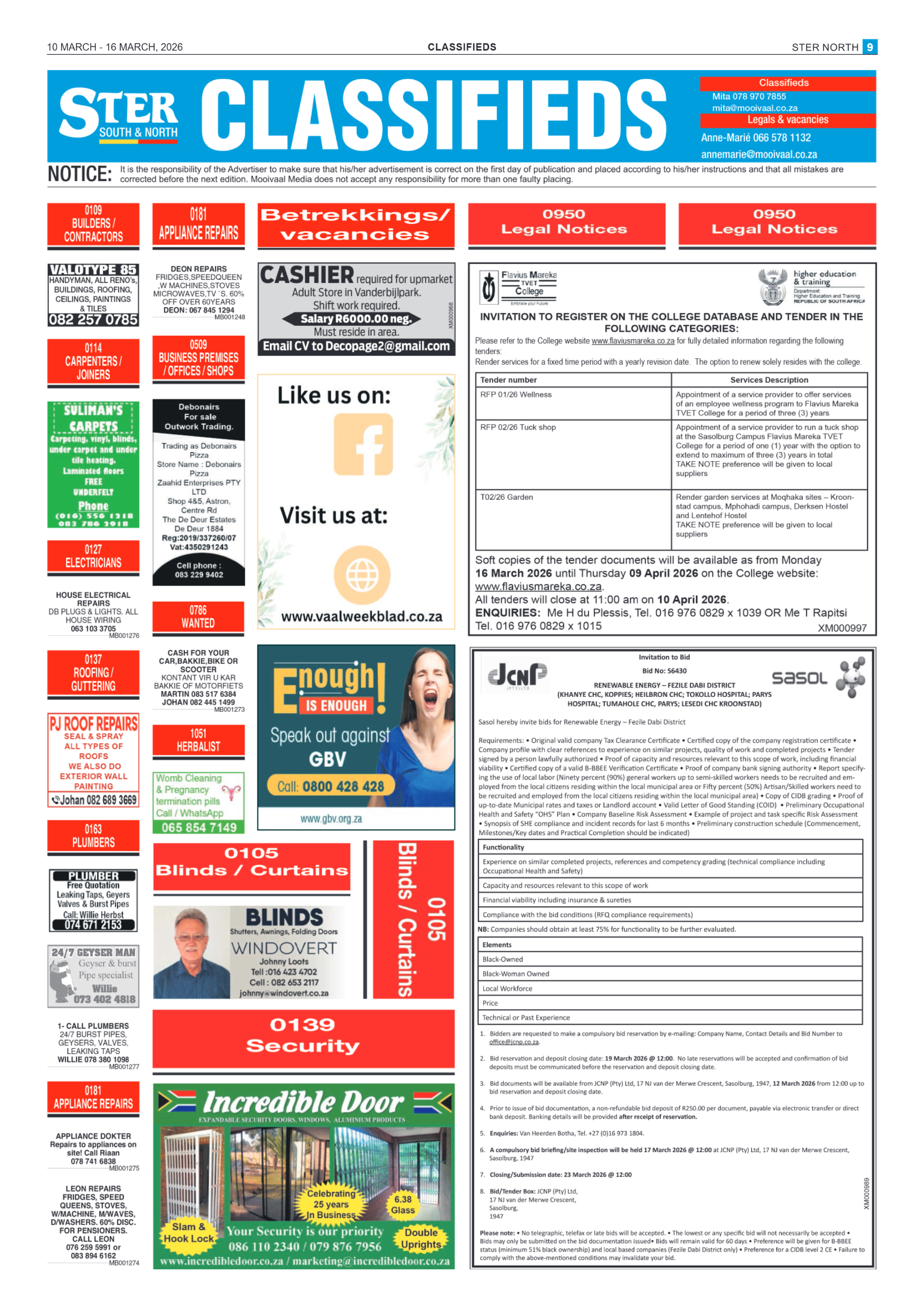 Ster North – 10 March page 9