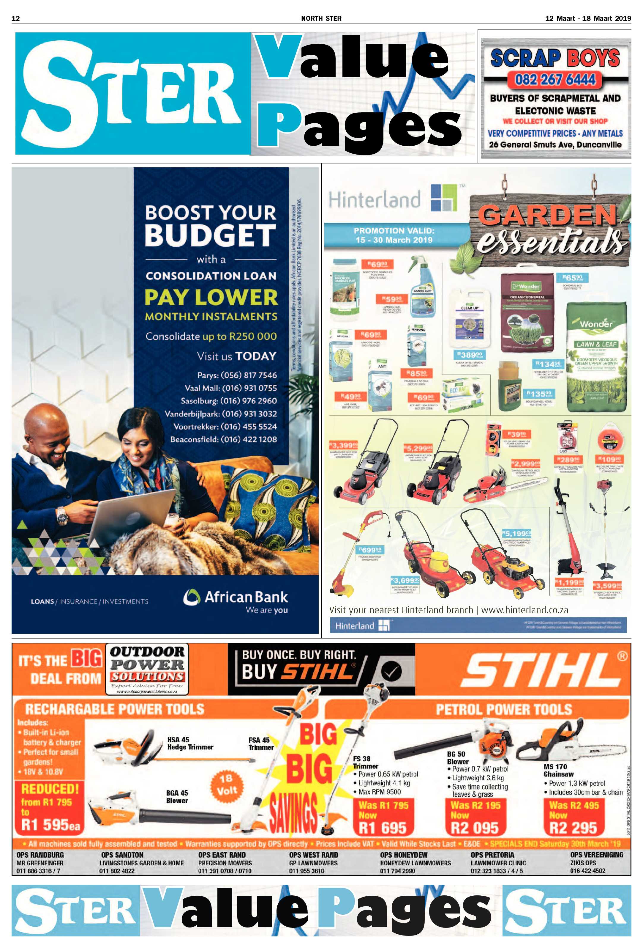 Ster North 12 – 18 Maart 2019 page 12