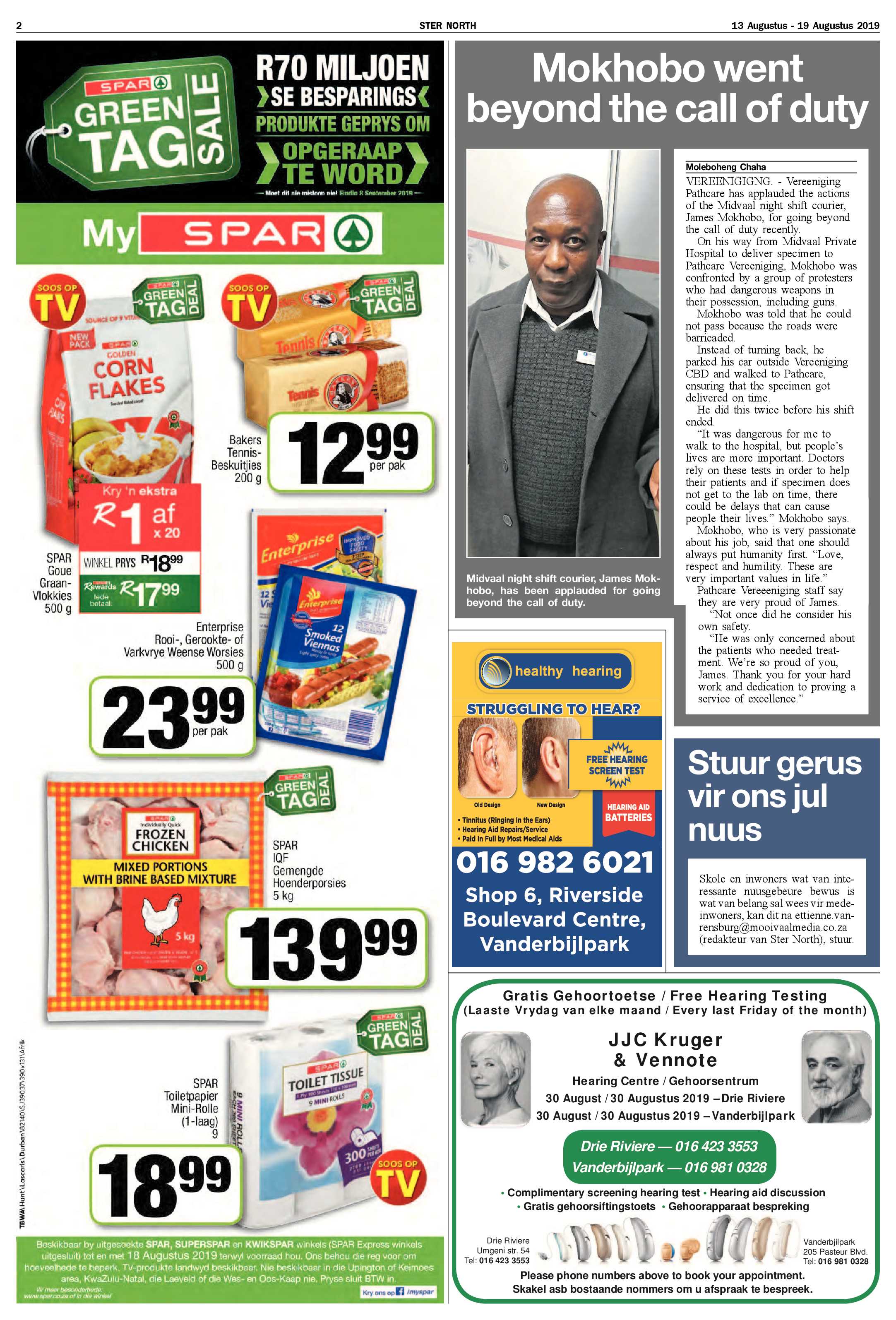 Ster North 13 – 19 Augustus 2019 page 2