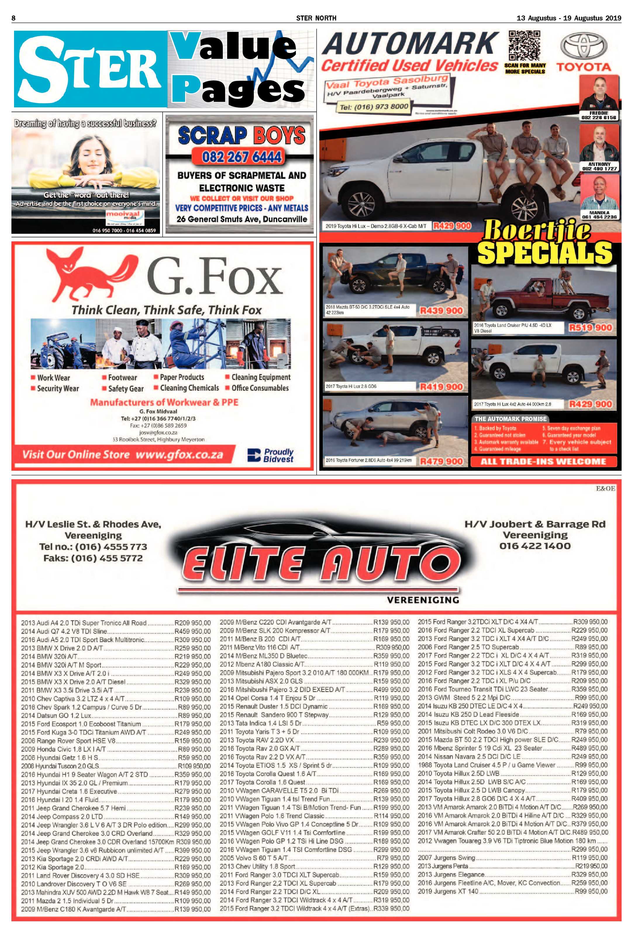 Ster North 13 – 19 Augustus 2019 page 8