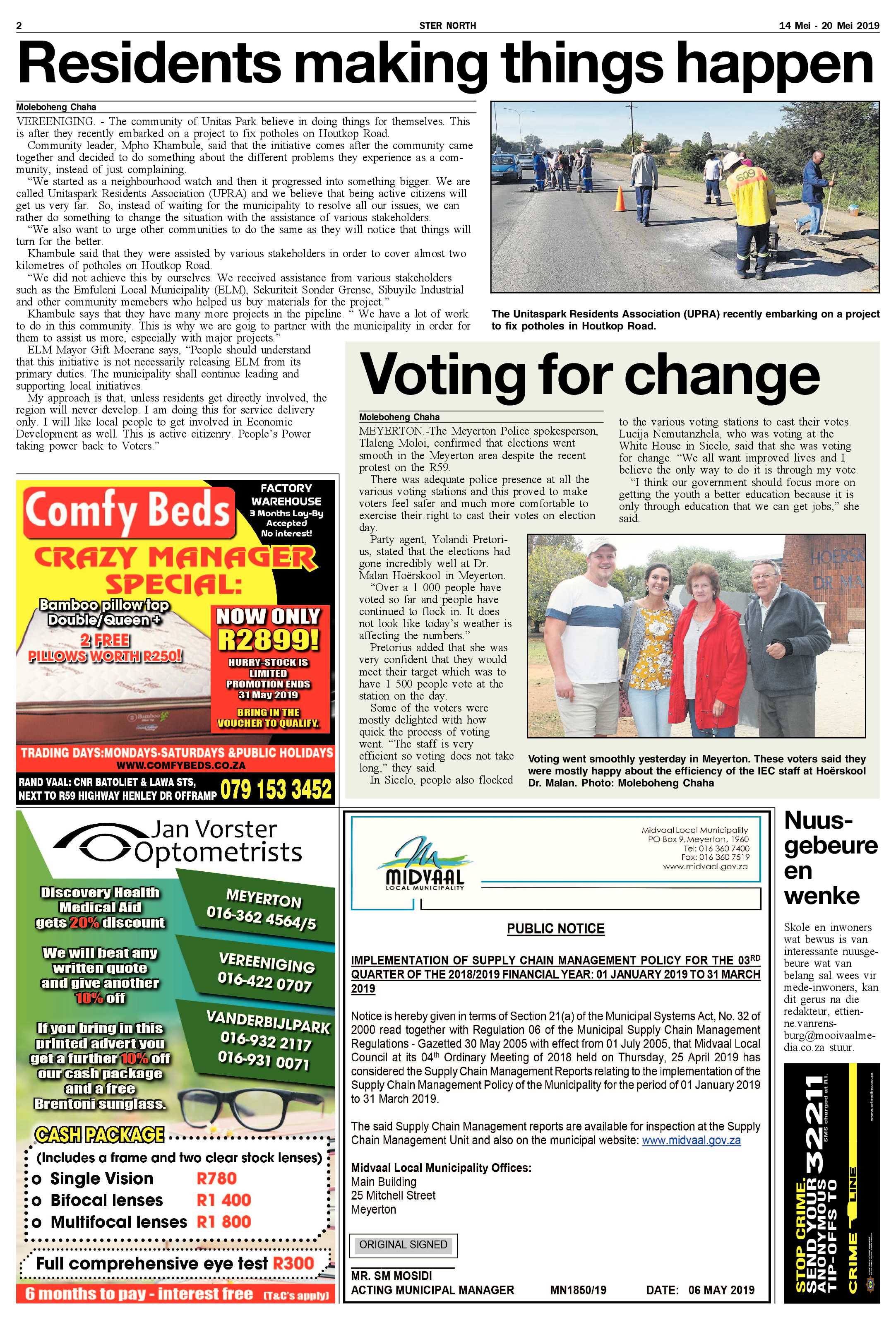 Ster North 14 – 20 Mei 2019 page 2