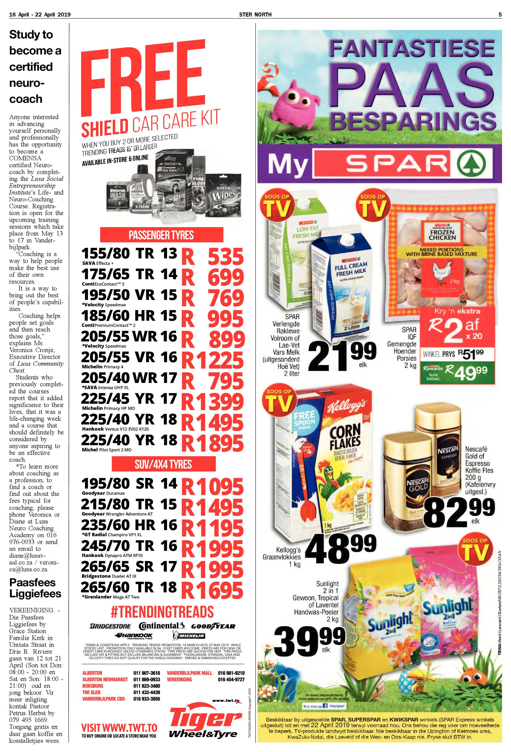 Ster North 16 – 22 April 2019 page 5