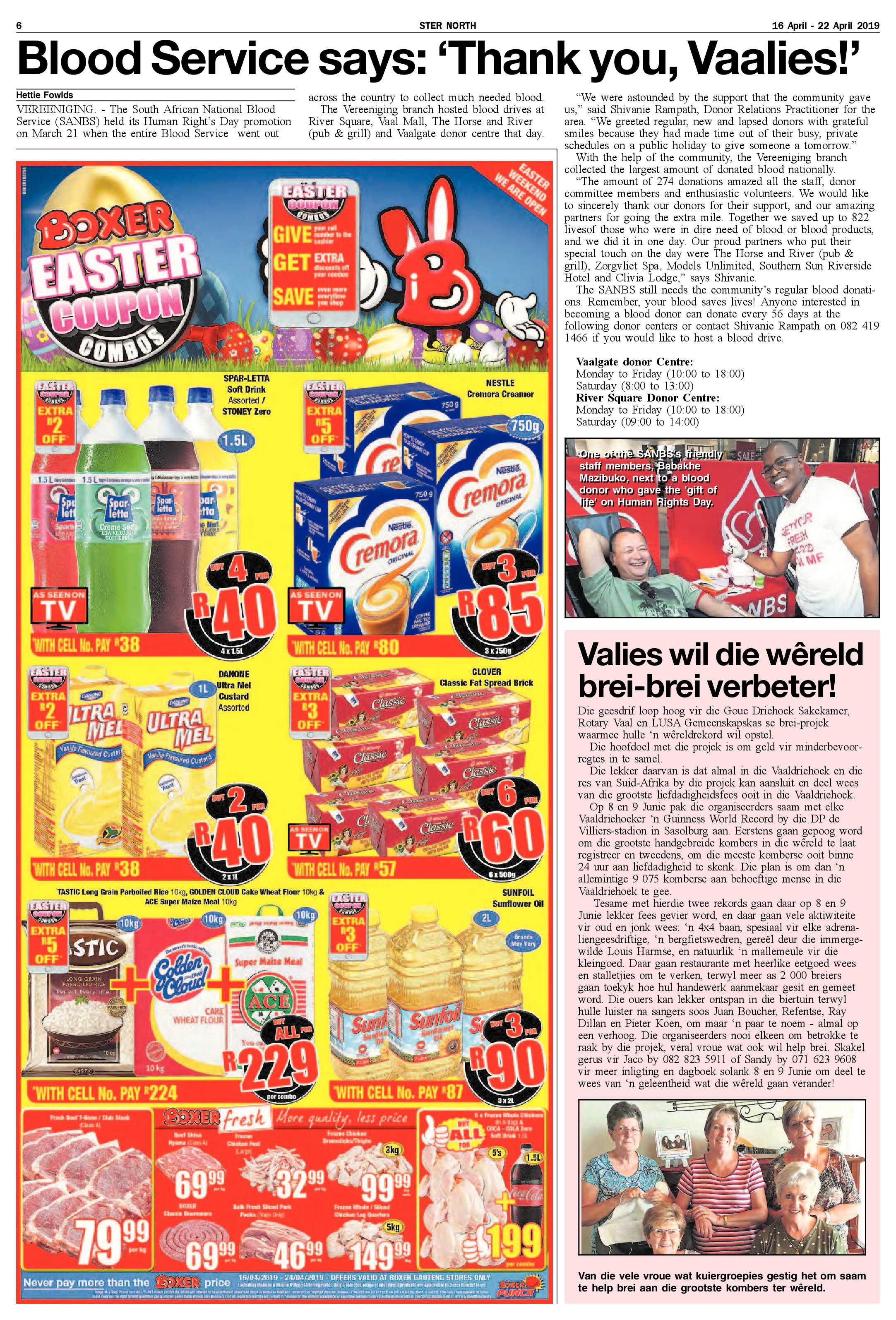 Ster North 16 – 22 April 2019 page 6