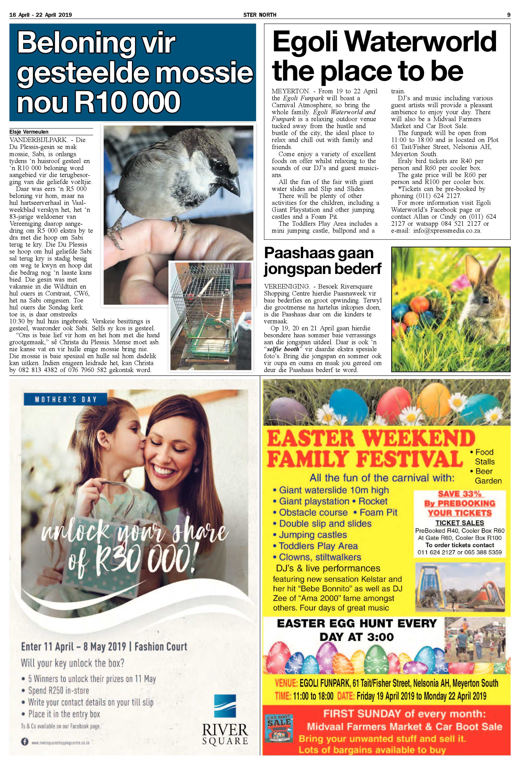 Ster North 16 – 22 April 2019 page 9