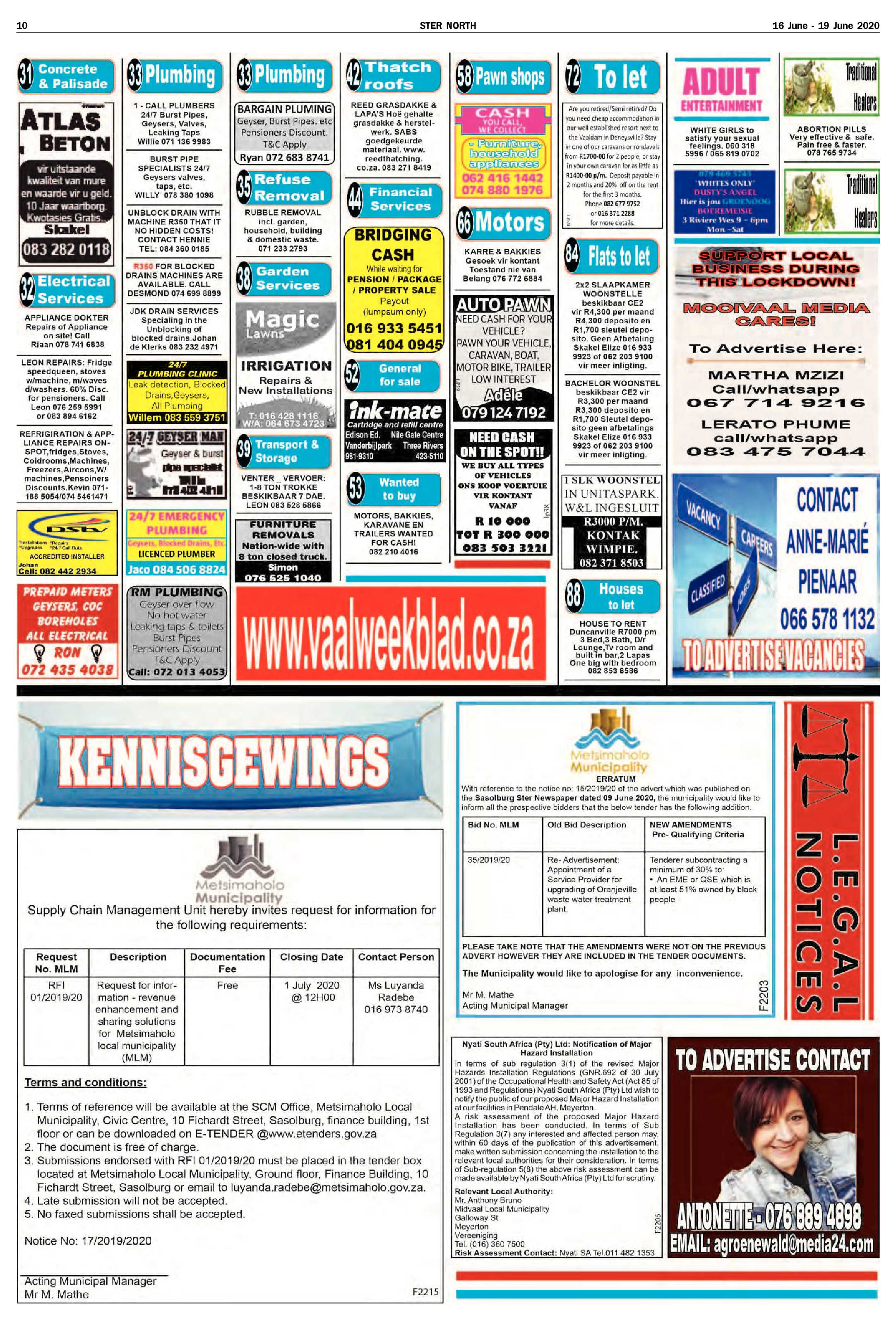 North Ster 16 June – 19 June 2020 page 10